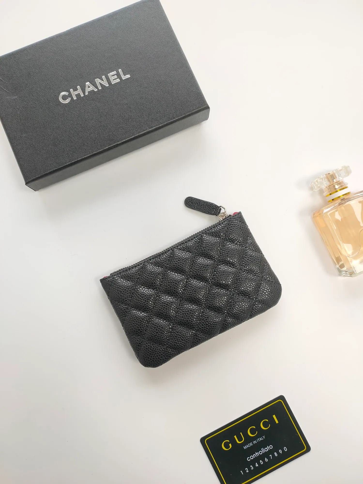 💰110💰CHANEL coin purse has arrived💦Model number A82365, leather hardware, exquisite details, complete package! Size 15*8.5cm