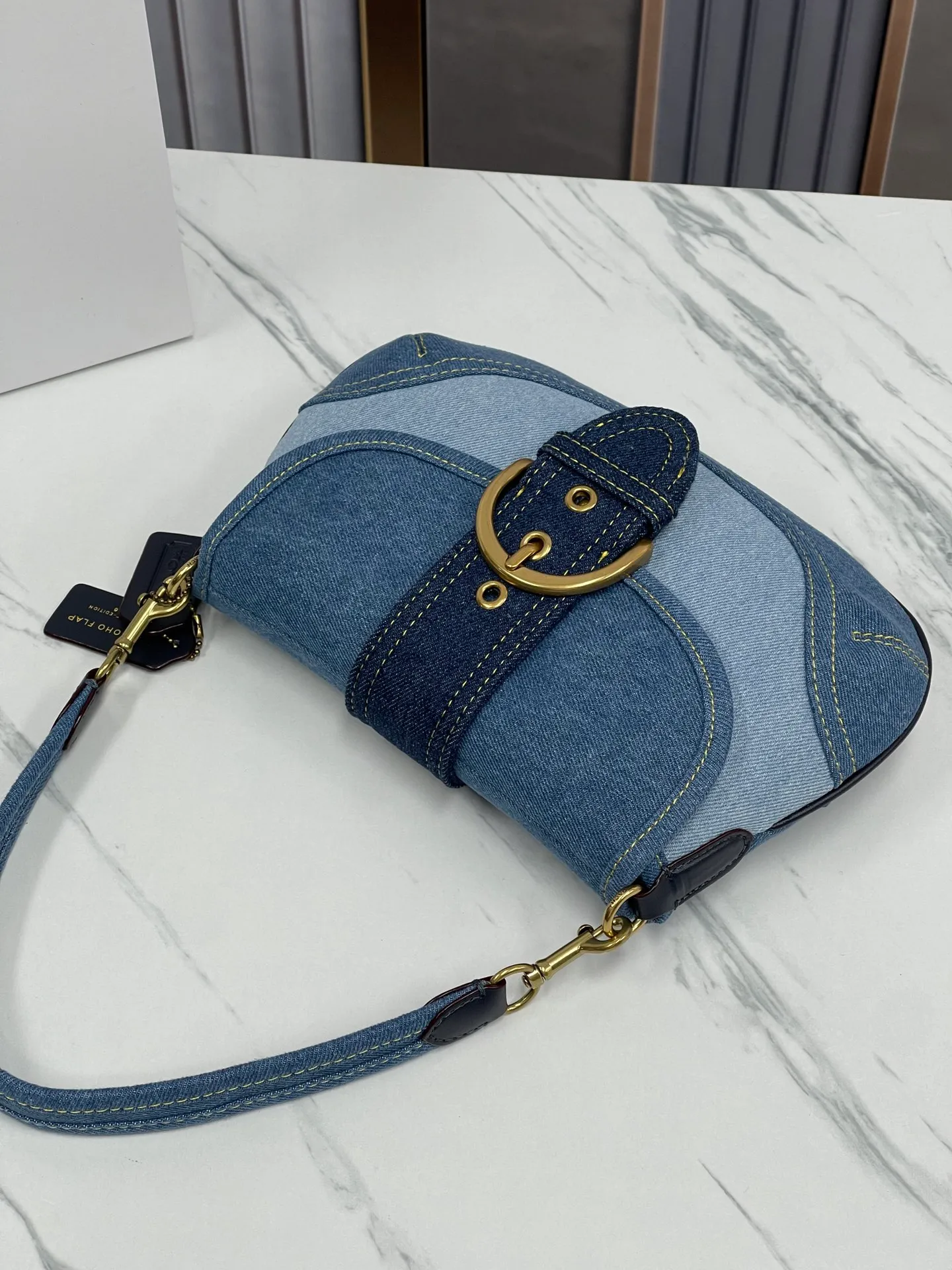 Top original order, batch 480💰Coach/Coach new Soho model CR737 armpit bag. This pea bag looks so good, American retro, a must-have second-hand bag type for hot girls, you are not allowed to miss it. 26×18,