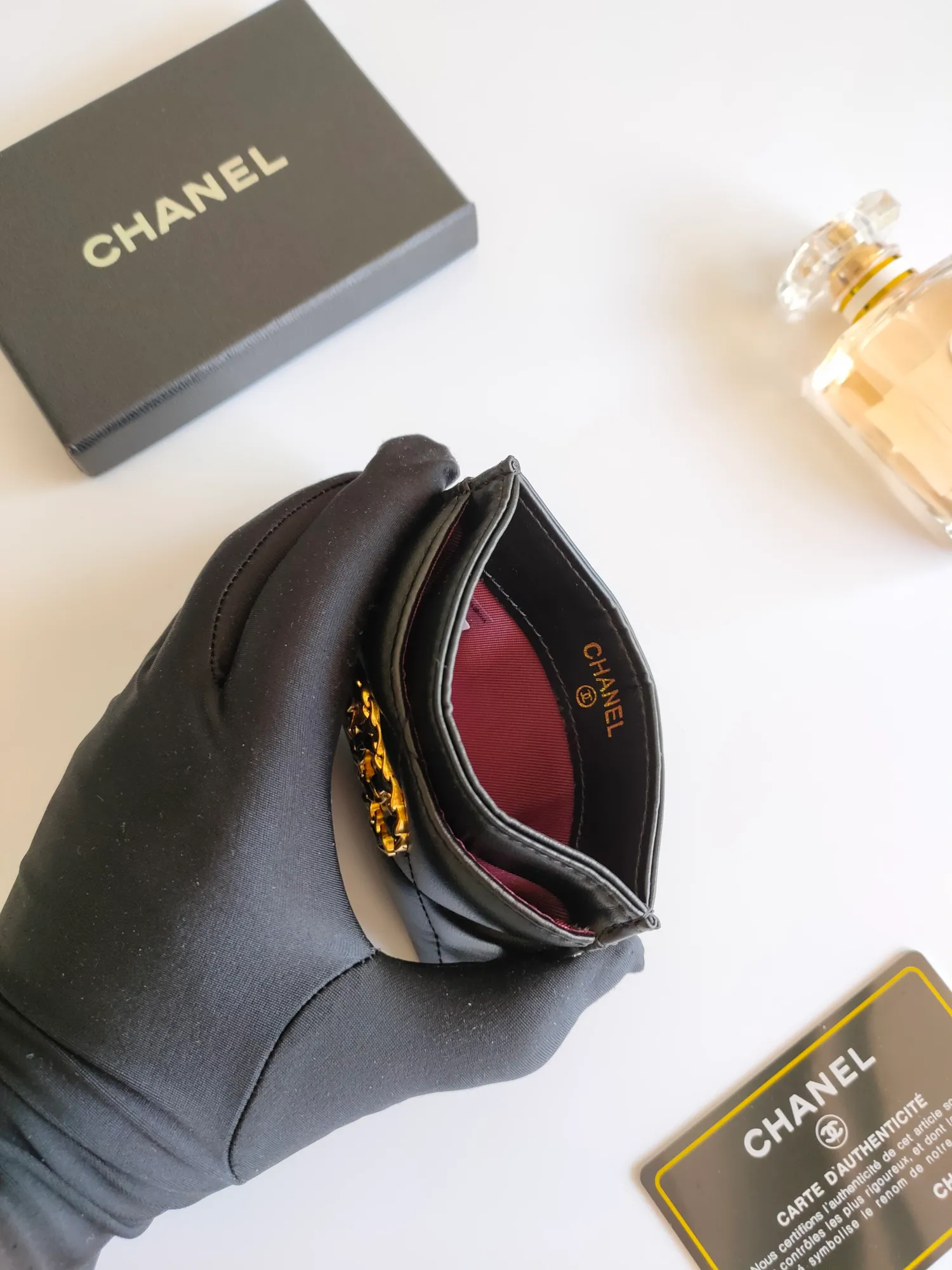 💰90 CHANEL Chanel counter new card holder👍Model number: AP2354 Size: 7.5 × 11.2 × 0.5 cm 😍😍Fine workmanship and high-end quality