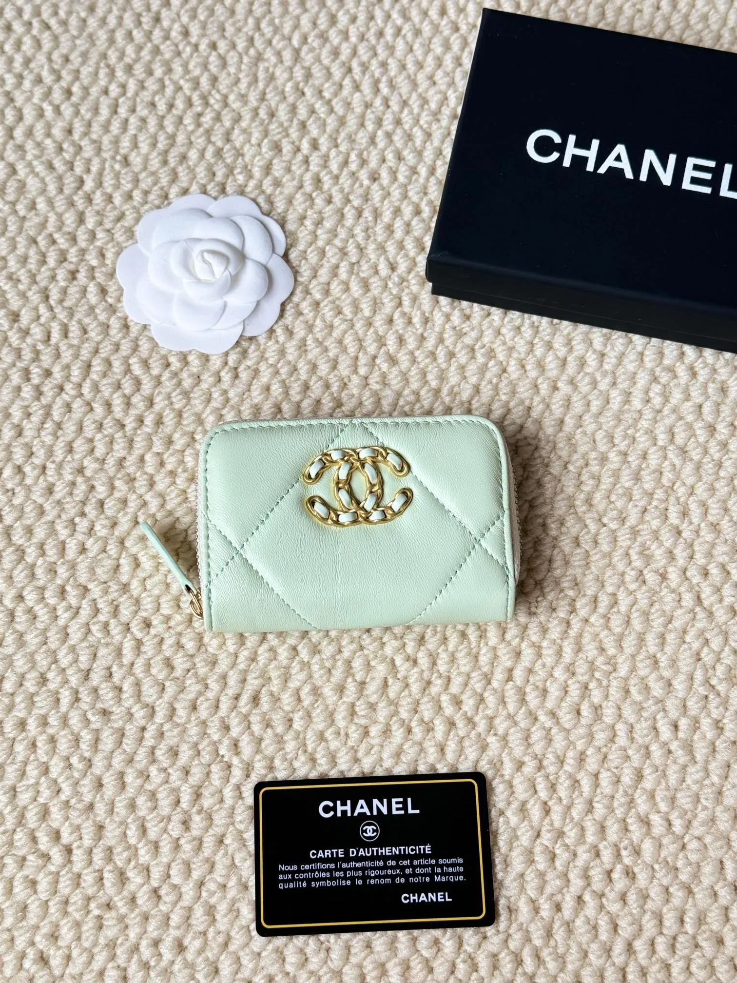 💰130Chanel card holder❤Coin purse️❤️Full leather inside and outside. Counter style. Impeccable workmanship details. Adhere to high quality. Style number: P1920 Size: 11.5x8cm
