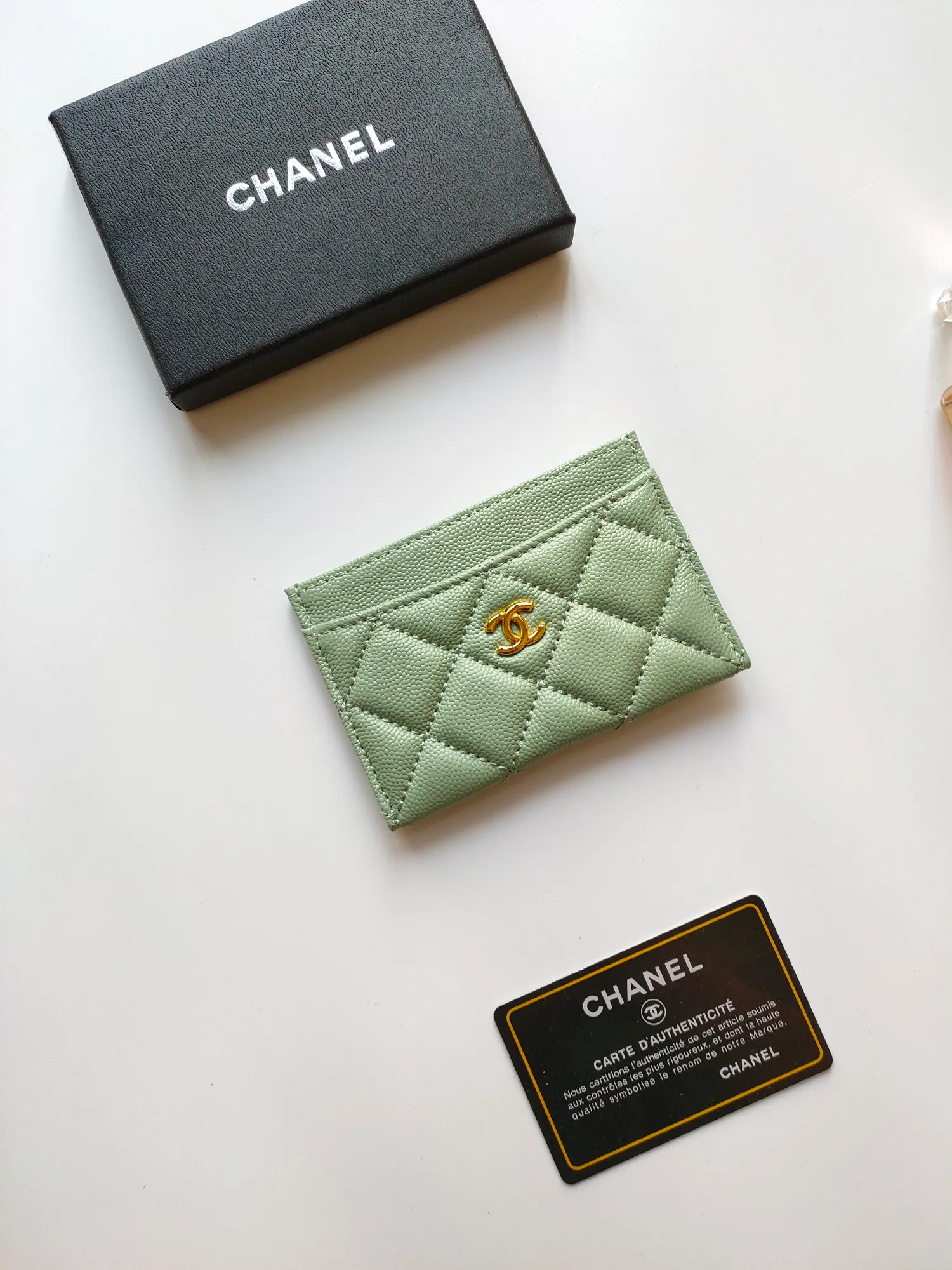 💰90 CHANEL Chanel counter classic card holder👍Model number: AP446 Made of caviar cowhide, size: 7.5×11.2×0.5cm 😍😍Fine workmanship and high-end quality