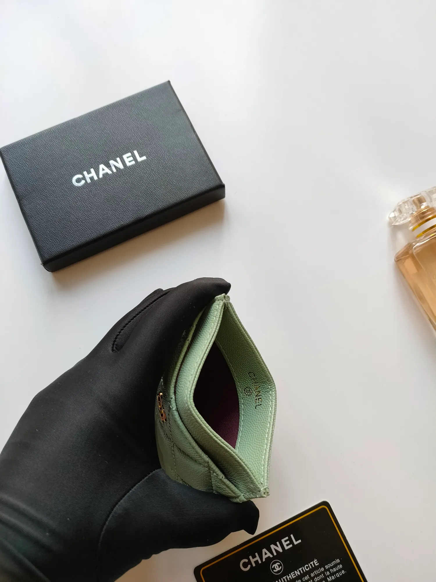 💰90 CHANEL Chanel counter classic card holder👍Model number: AP446 Made of caviar cowhide, size: 7.5×11.2×0.5cm 😍😍Fine workmanship and high-end quality