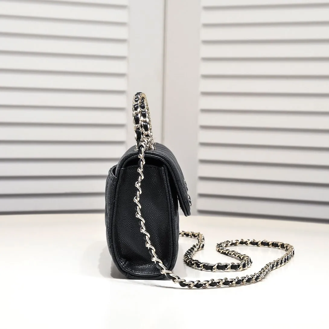 💰360￥Chane1🔍23p Chanel Dark Horse Kelly long handle bag 🤍Model: 9100 💕Material: Lychee cowhide 💎Super authentic, long shape, can hold mobile phone, easy to use, no matter hand drawn or diagonal, it is easy to see oDark Horse?⚜️Come and get it 🌷size: 19x10x4.5cm