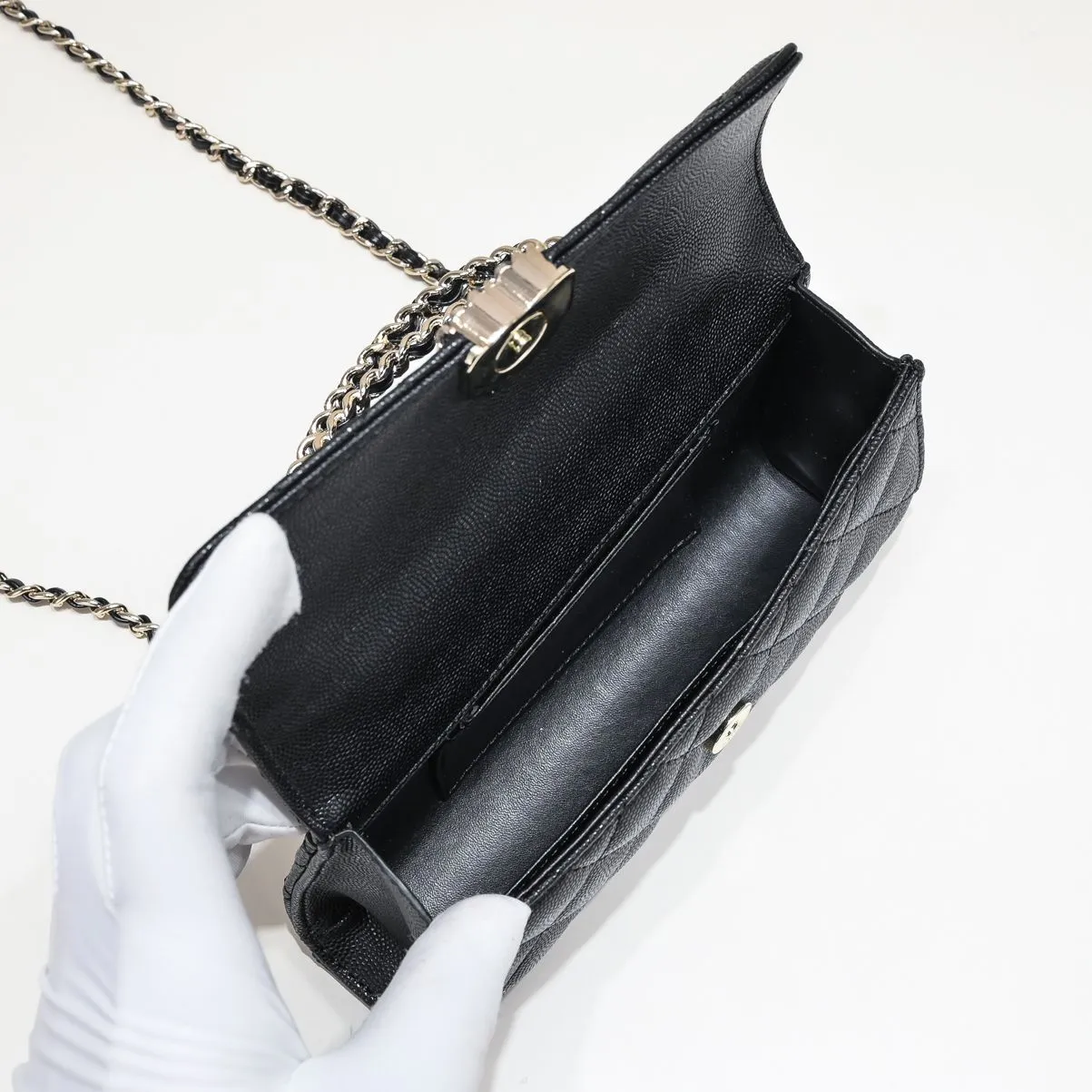💰360￥Chane1🔍23p Chanel Dark Horse Kelly long handle bag 🤍Model: 9100 💕Material: Lychee cowhide 💎Super authentic, long shape, can hold mobile phone, easy to use, no matter hand drawn or diagonal, it is easy to see oDark Horse?⚜️Come and get it 🌷size: 19x10x4.5cm