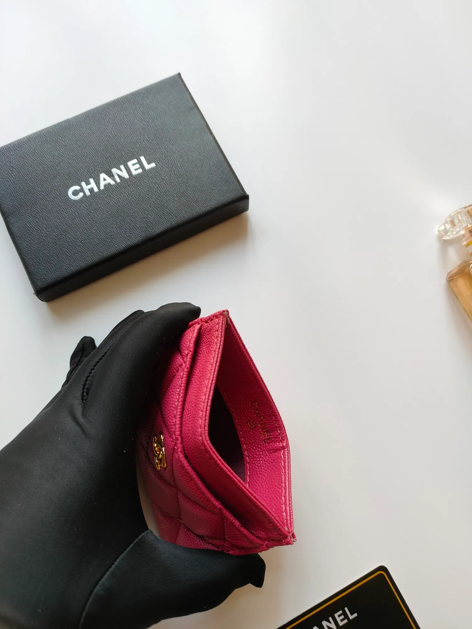 💰90 CHANEL Chanel counter classic card holder👍Model number: AP446 Made of caviar cowhide, size: 7.5×11.2×0.5cm 😍😍Fine workmanship and high-end quality