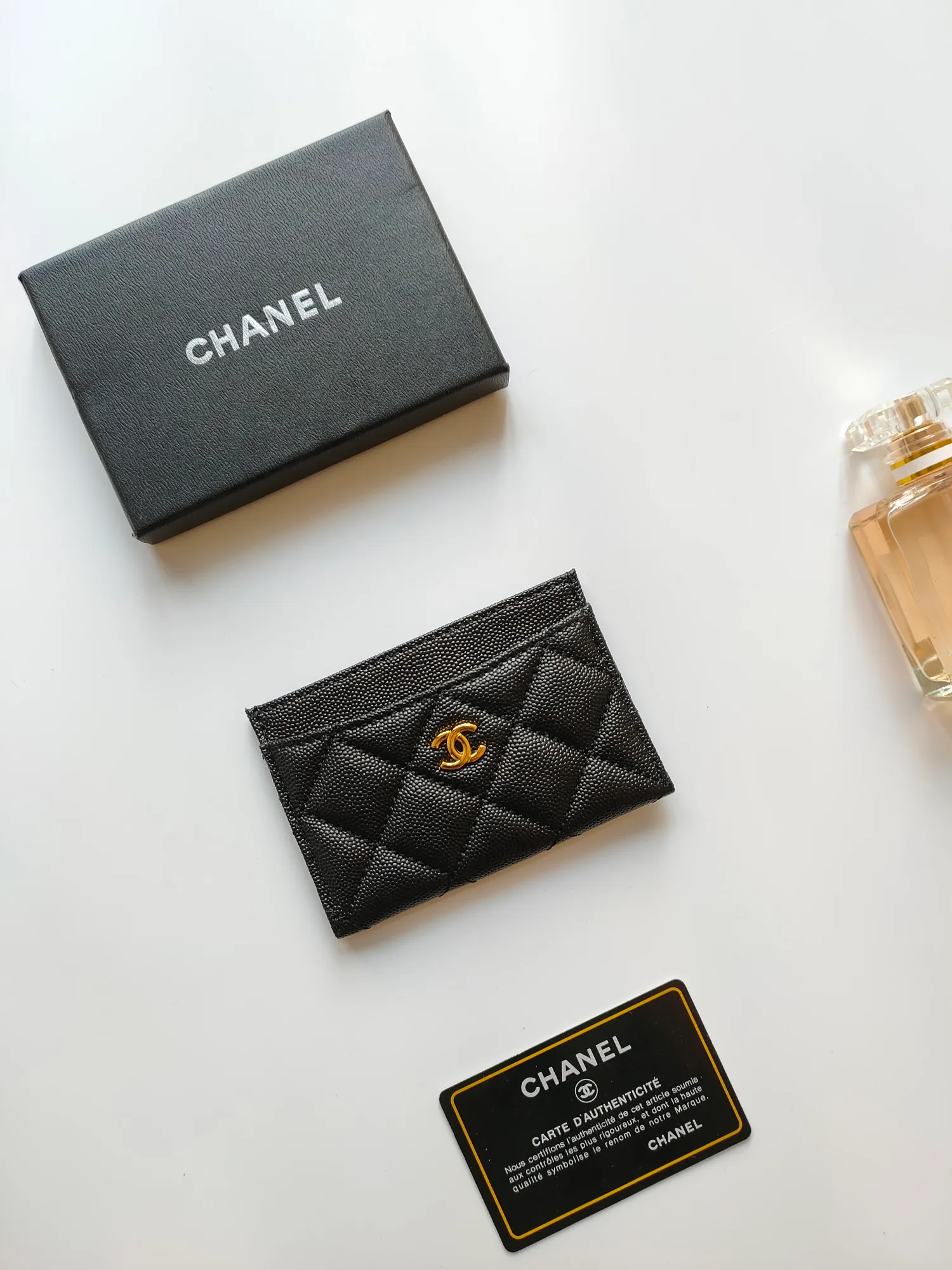 💰90 CHANEL Chanel counter classic card holder👍Model number: AP446 Made of caviar cowhide, size: 7.5×11.2×0.5cm 😍😍Fine workmanship and high-end quality