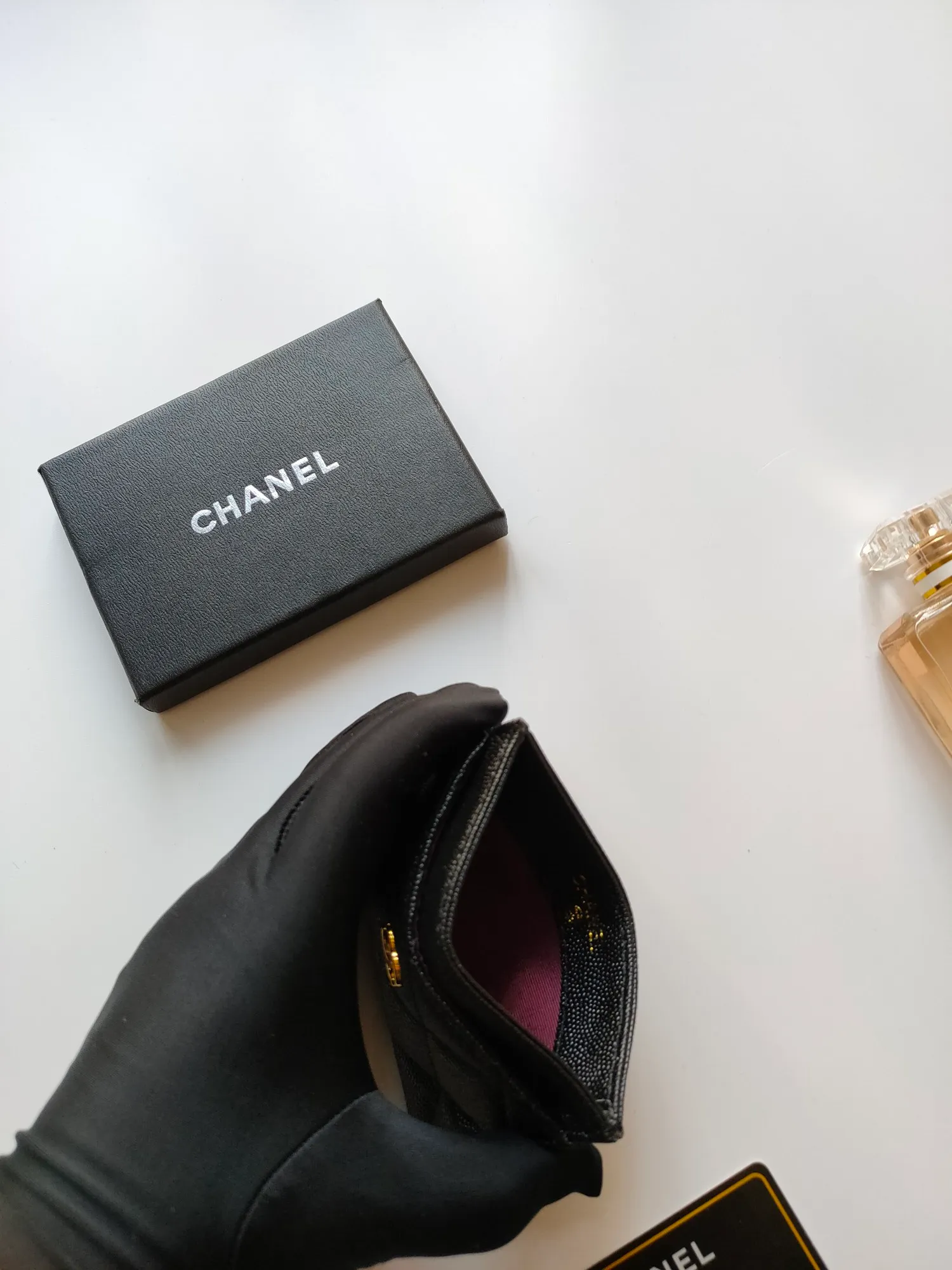 💰90 CHANEL Chanel counter classic card holder👍Model number: AP446 Made of caviar cowhide, size: 7.5×11.2×0.5cm 😍😍Fine workmanship and high-end quality
