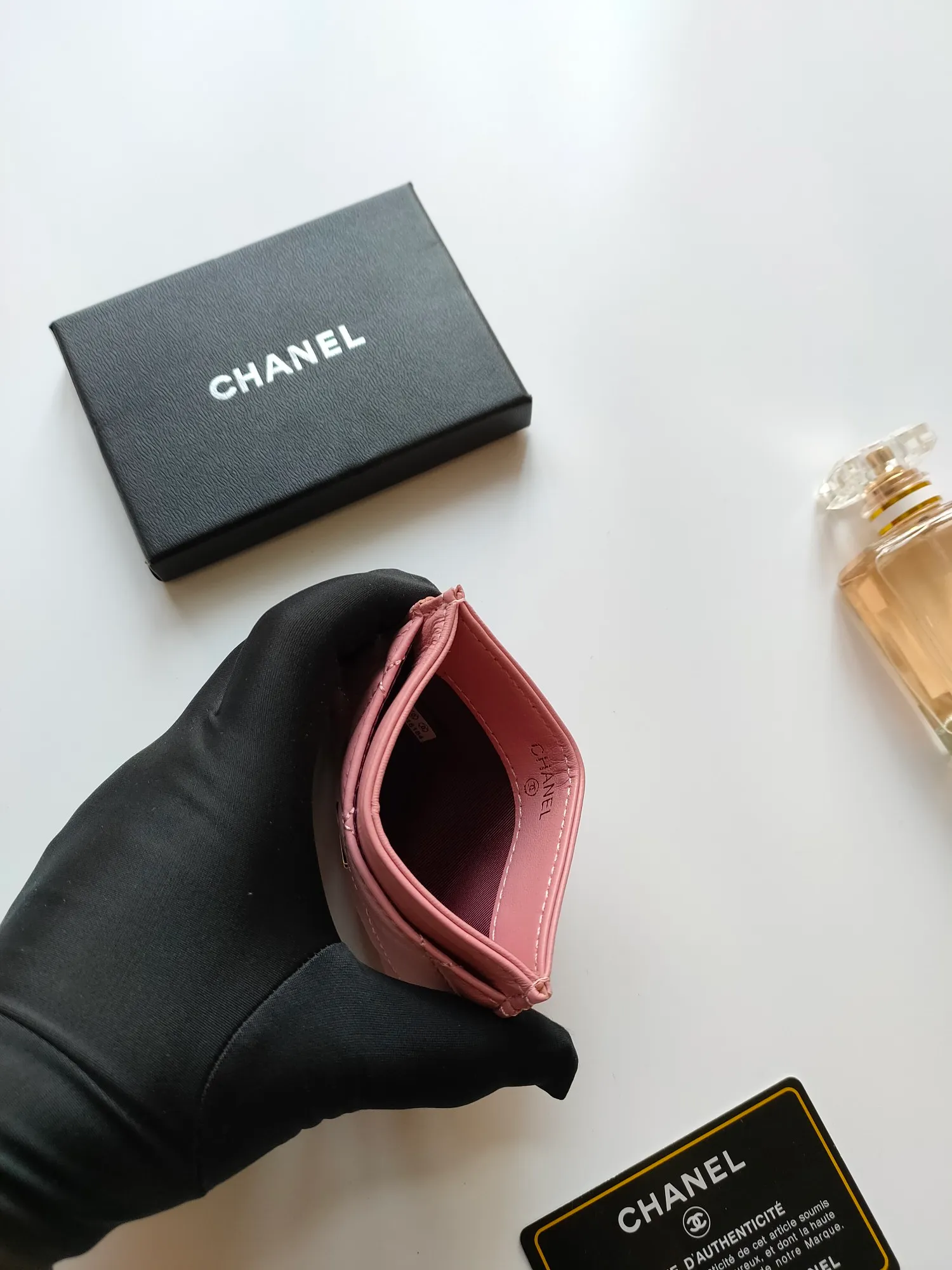 💰90 CHANEL Chanel counter style classic card holder👍Model number: AP446 Size: 7.5×11.2×0.5cm Sheepskin inside and outside😍😍Fine workmanship and high-end quality