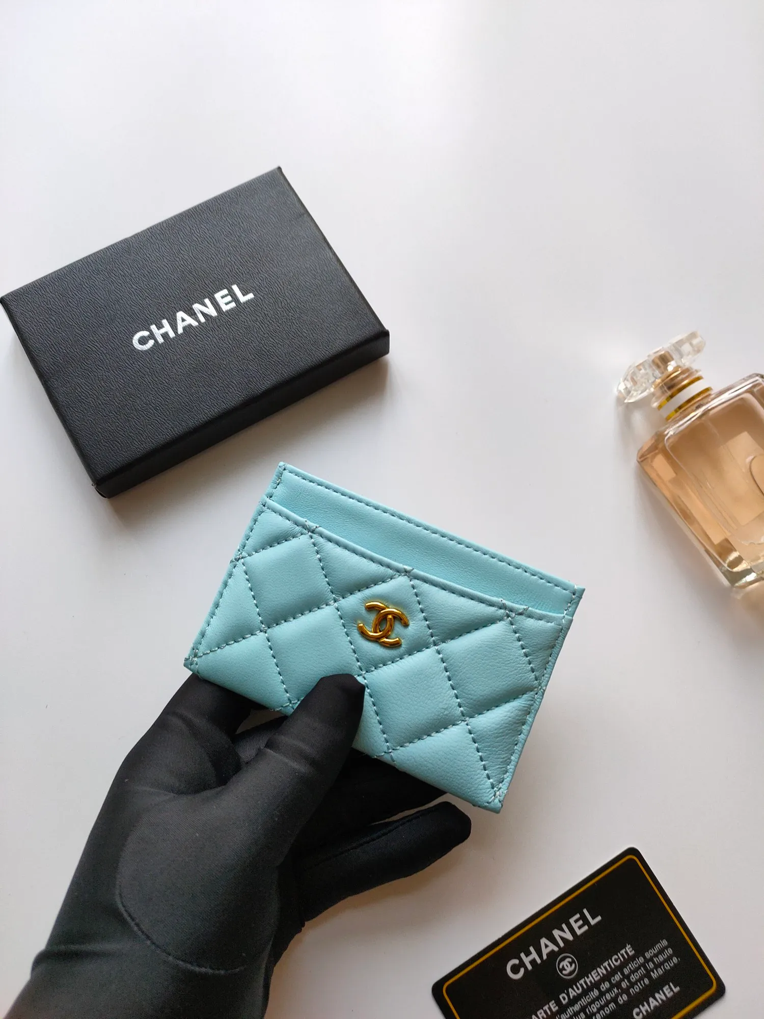 💰90 CHANEL Chanel counter style classic card holder👍Model number: AP446 Size: 7.5×11.2×0.5cm Sheepskin inside and outside😍😍Fine workmanship and high-end quality