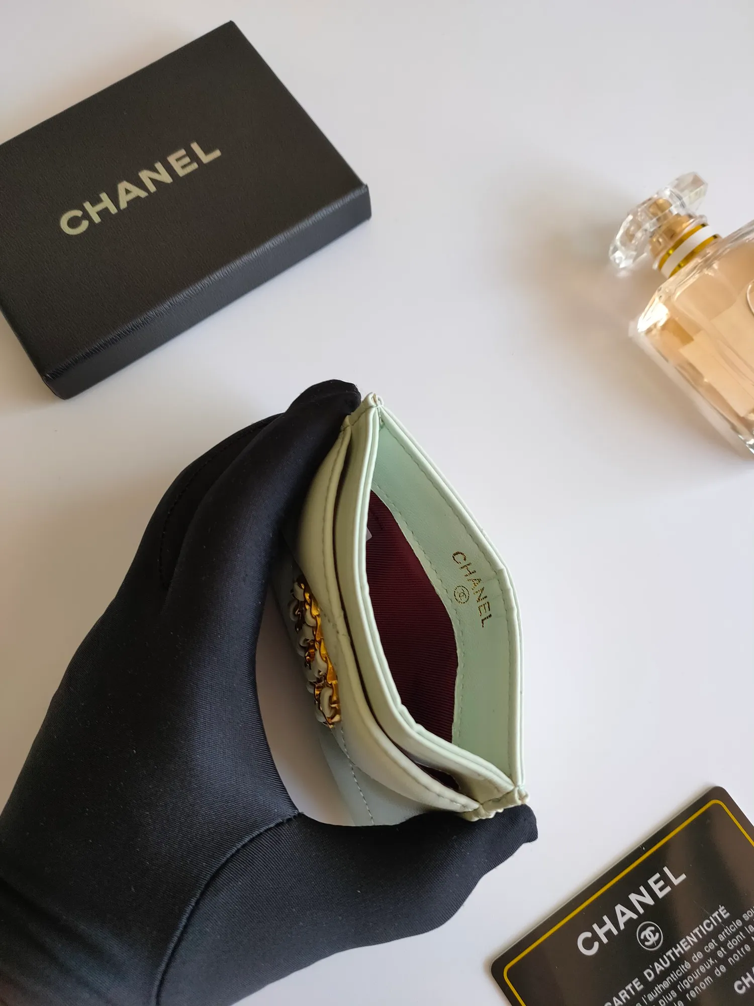 💰90 CHANEL Chanel counter new card holder👍Model number: AP2354 Size: 7.5 × 11.2 × 0.5 cm 😍😍Fine workmanship and high-end quality