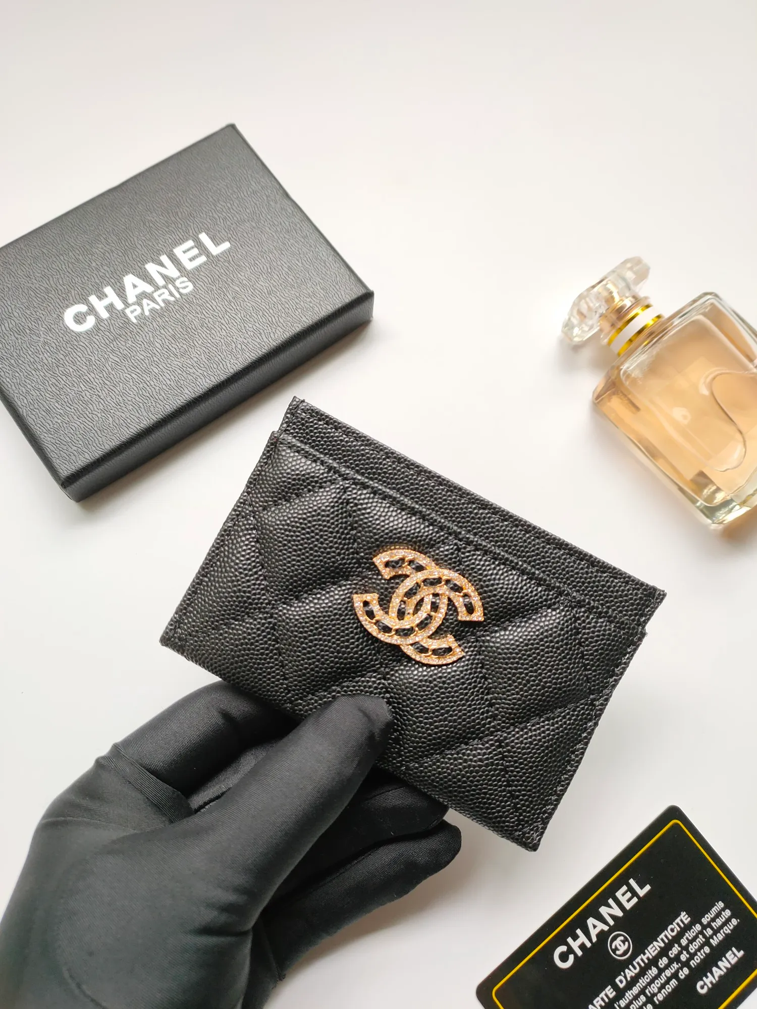 💰110 CHANEL Chanel counter new card holder👍Model number: AP5494 Size: 7.5 × 11.2 × 0.5 cm 😍😍Fine workmanship and high-end quality
