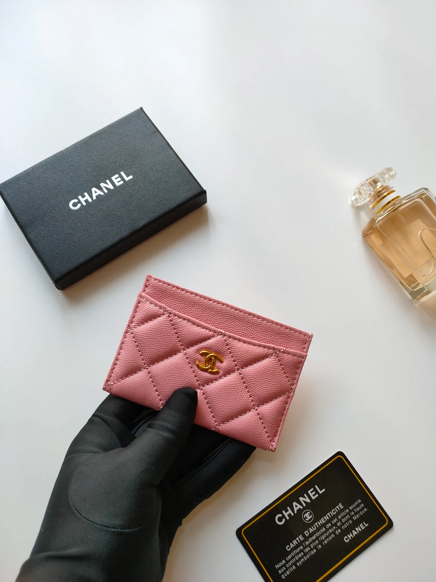 💰90 CHANEL Chanel counter classic card holder👍Model number: AP446 Made of caviar cowhide, size: 7.5×11.2×0.5cm 😍😍Fine workmanship and high-end quality