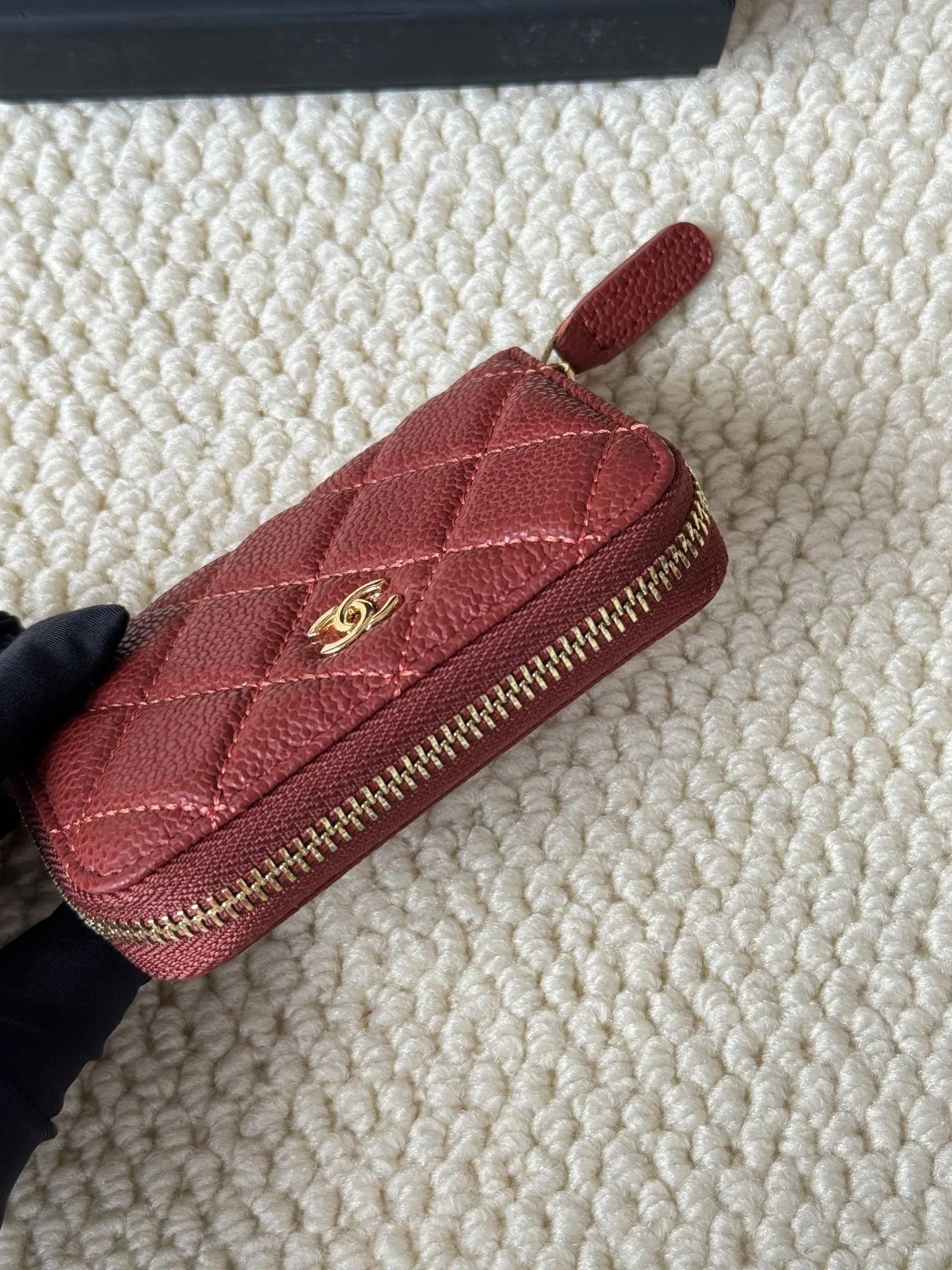 💰120 Style No.: AP462 Chanel Caviar Leather Series Chanel Card Holder ❤Coin Purse️❤️ Impeccable workmanship details, insisting on high quality Size: 10x9cm