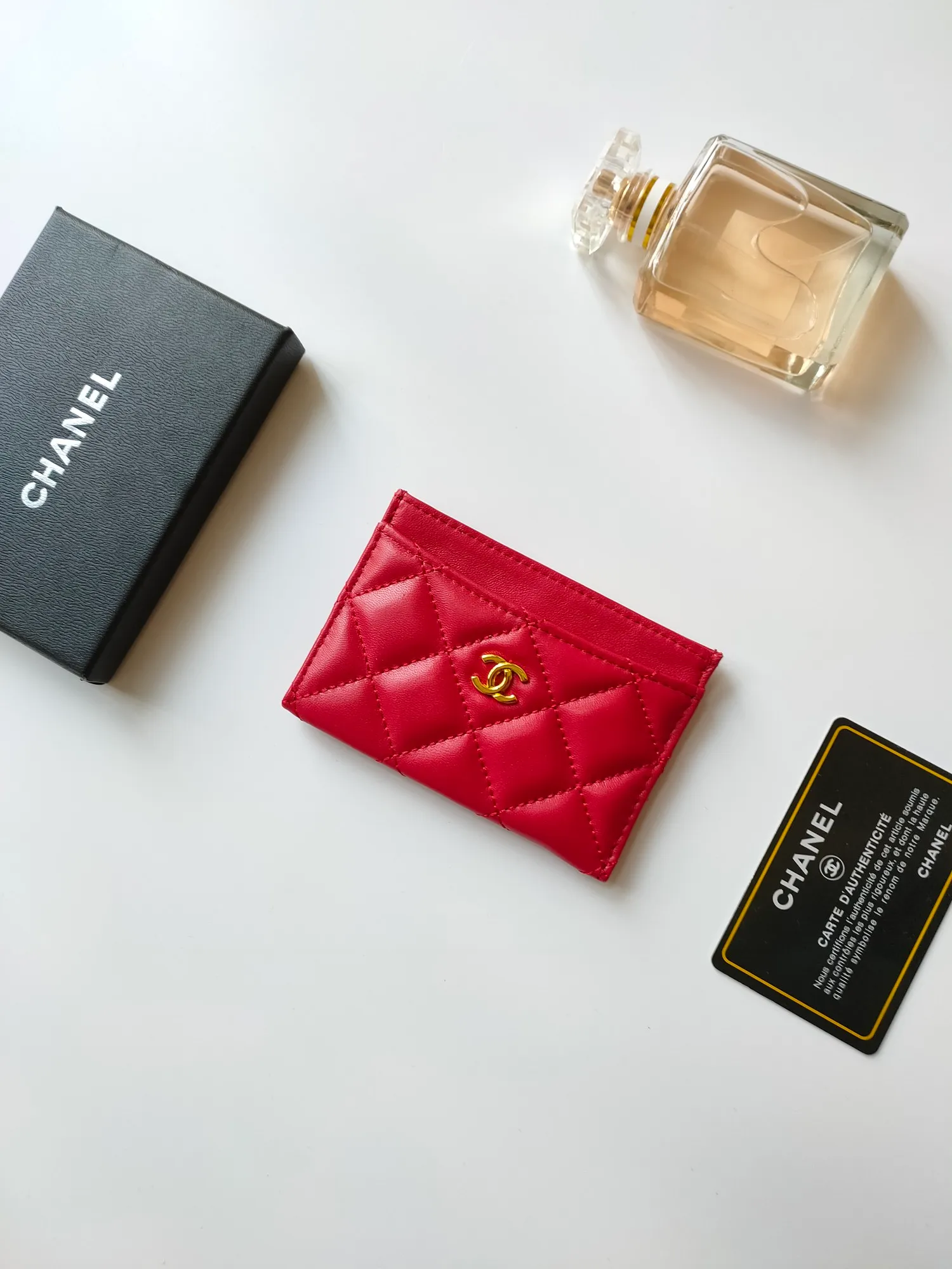💰90 CHANEL Chanel counter style classic card holder👍Model number: AP446 Size: 7.5×11.2×0.5cm Sheepskin inside and outside😍😍Fine workmanship and high-end quality