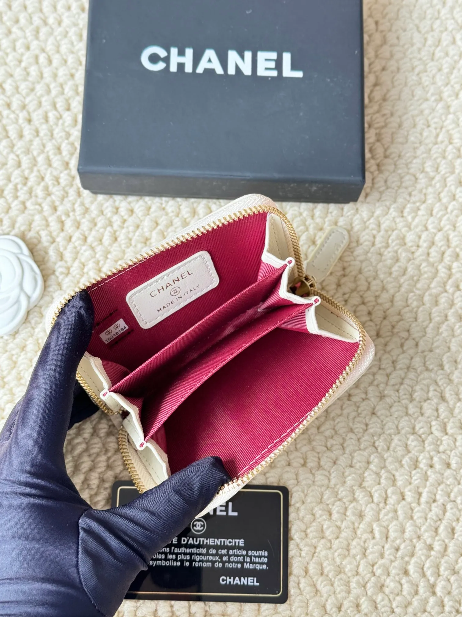 💰120 Style number: AP462 Chanel sheepskin series Chanel card holder ❤Coin purse️❤️ Counter style Impeccable workmanship details Adhere to high quality Size: 10x9cm