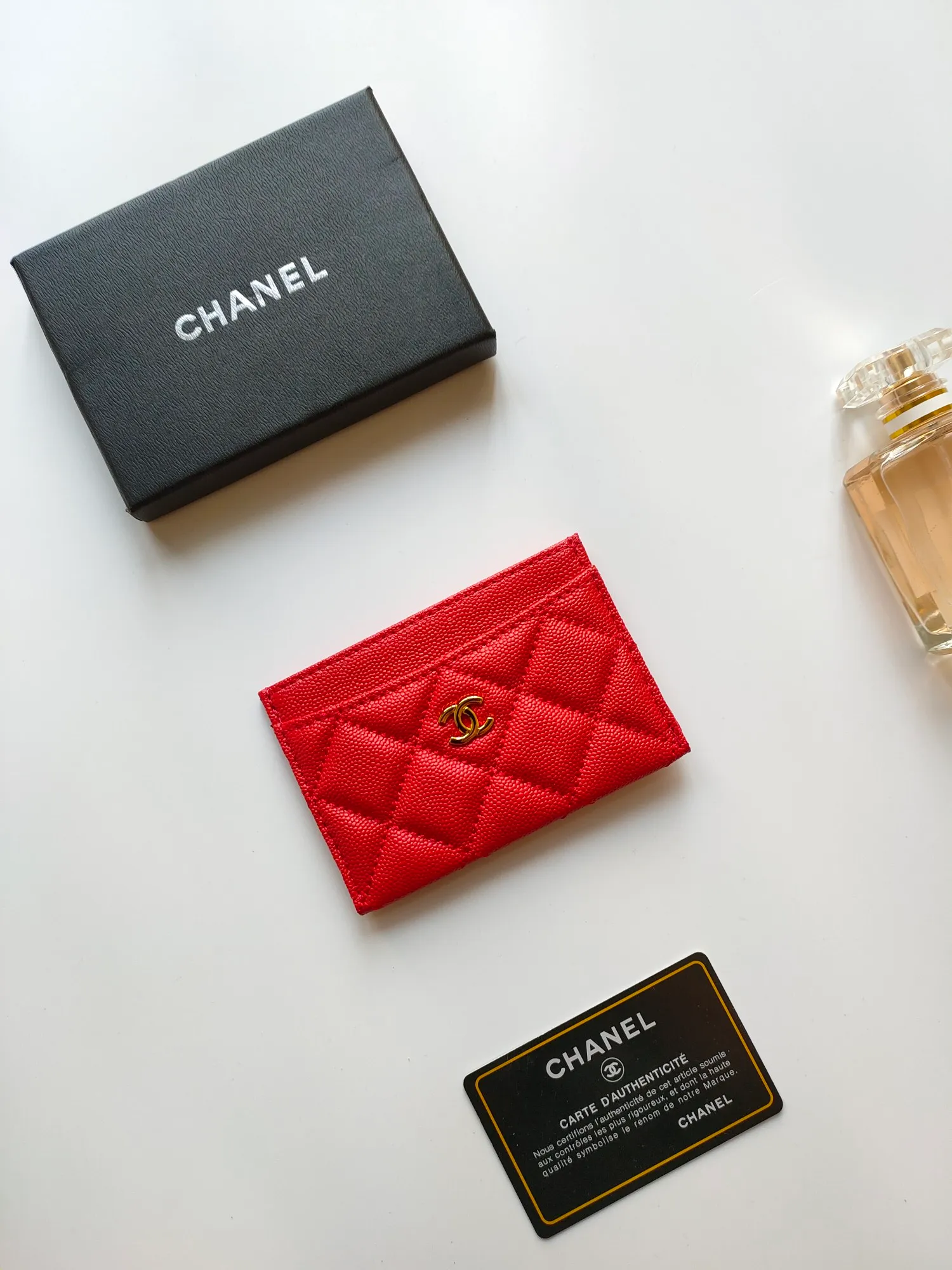 💰90 CHANEL Chanel counter classic card holder👍Model number: AP446 Made of caviar cowhide, size: 7.5×11.2×0.5cm 😍😍Fine workmanship and high-end quality