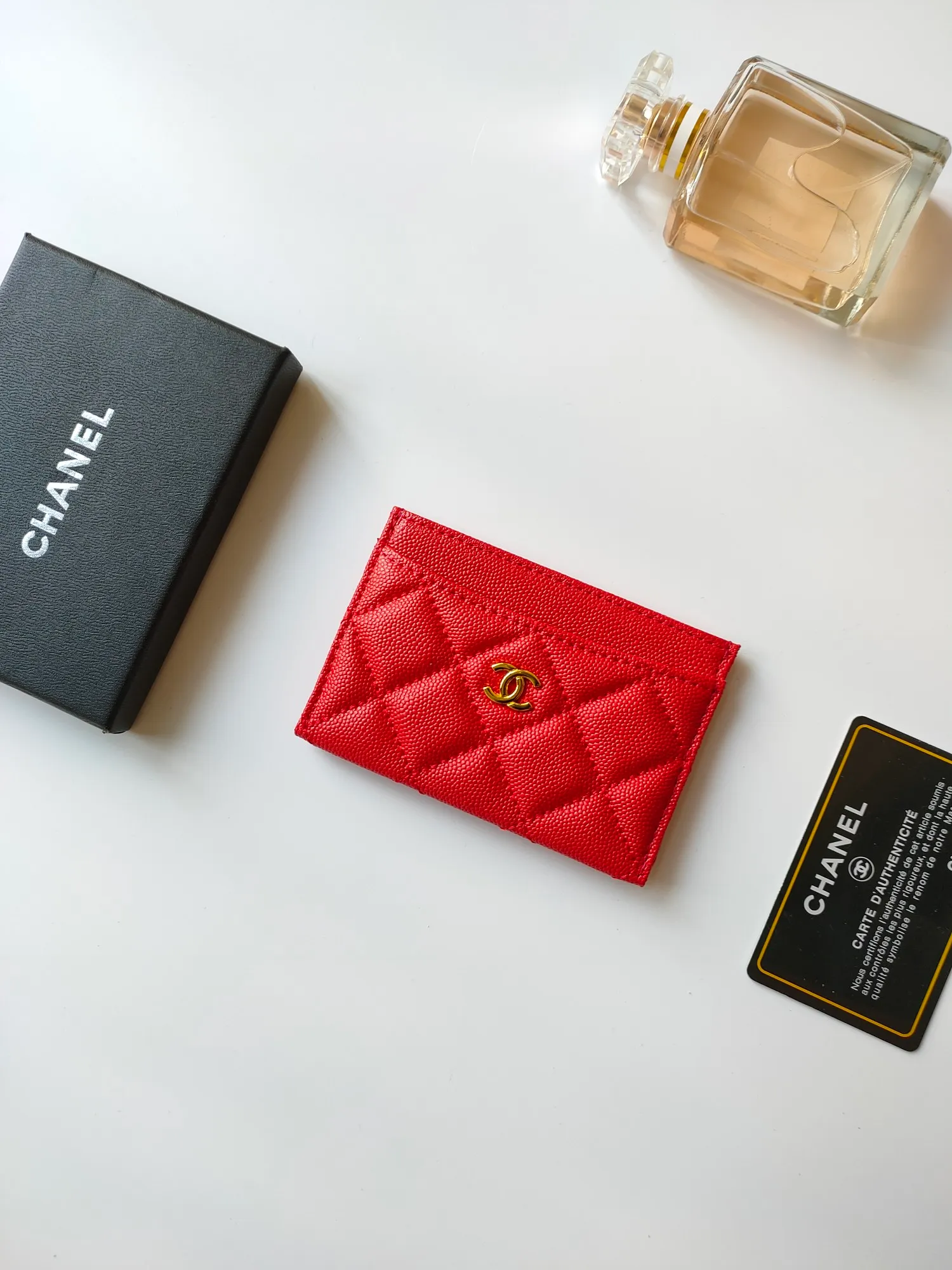 💰90 CHANEL Chanel counter classic card holder👍Model number: AP446 Made of caviar cowhide, size: 7.5×11.2×0.5cm 😍😍Fine workmanship and high-end quality