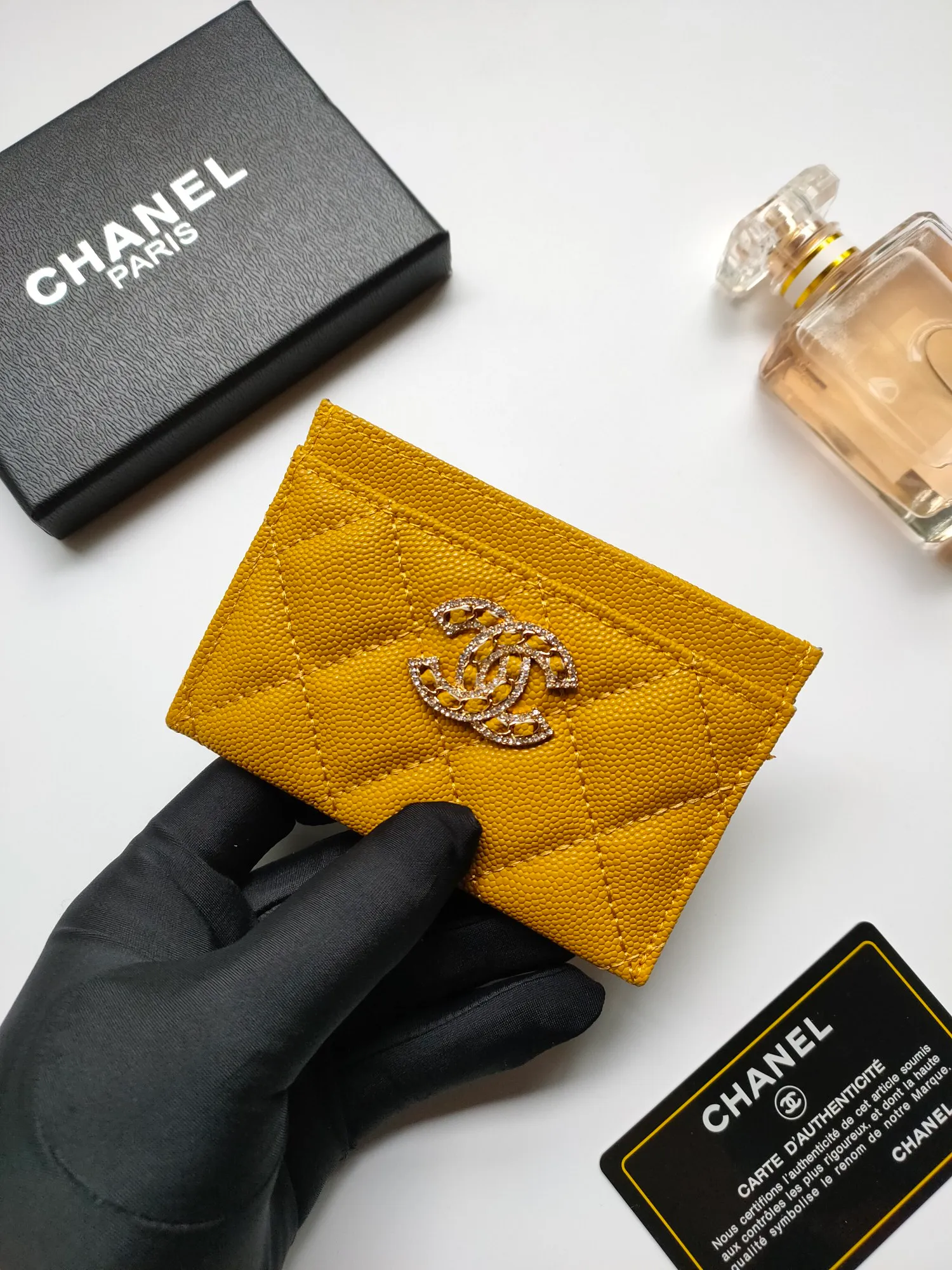 💰130 CHANEL Chanel counter new card holder👍Model number: AP5494 Size: 7.5 × 11.2 × 0.5 cm 😍😍Fine workmanship and high-end quality