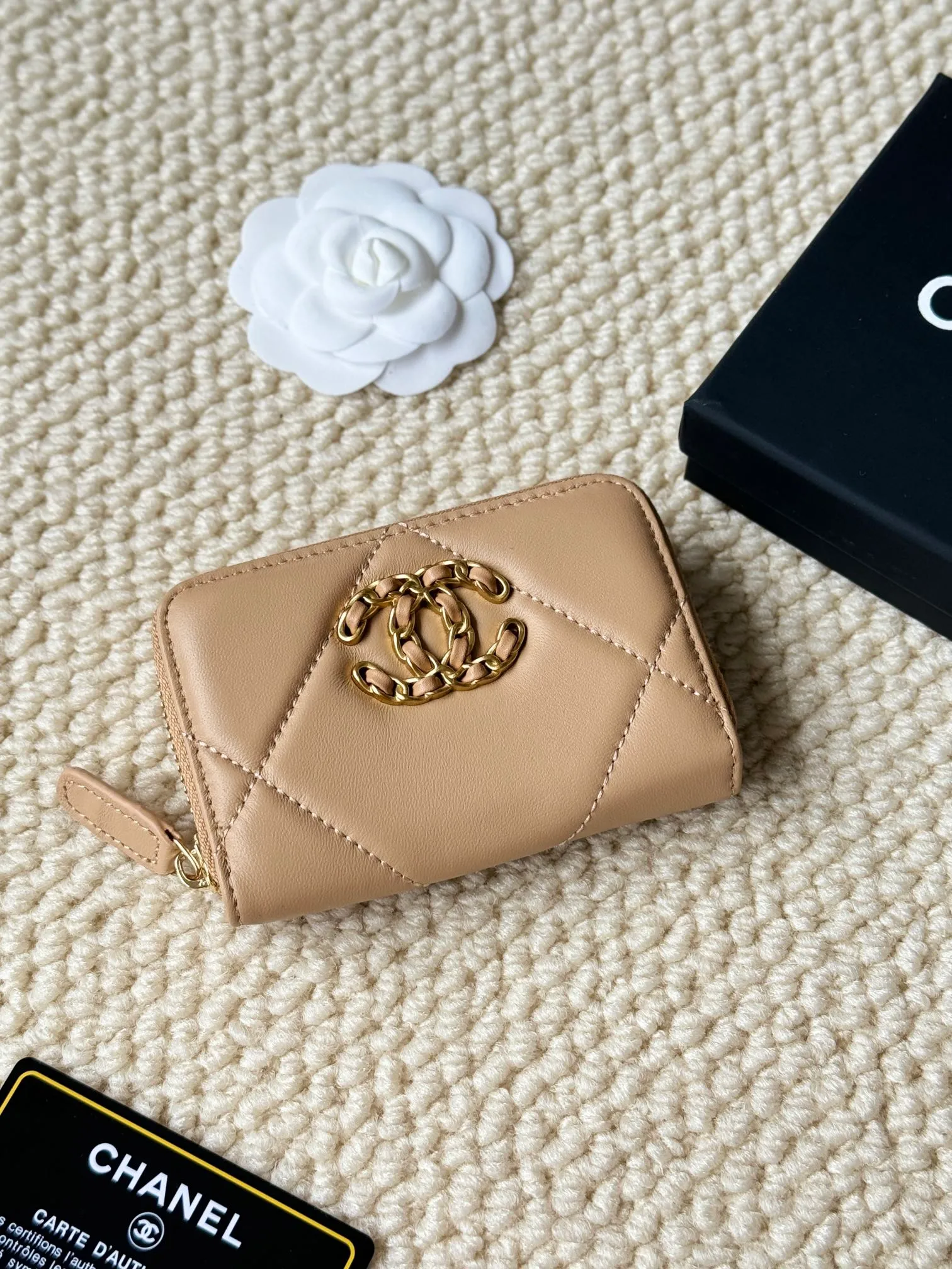💰130 Chanel card holder❤Coin purse️❤️Full leather inside and outside. Counter style. Impeccable workmanship details. Adhere to high quality. Style number: P1920 Size: 11.5x8cm