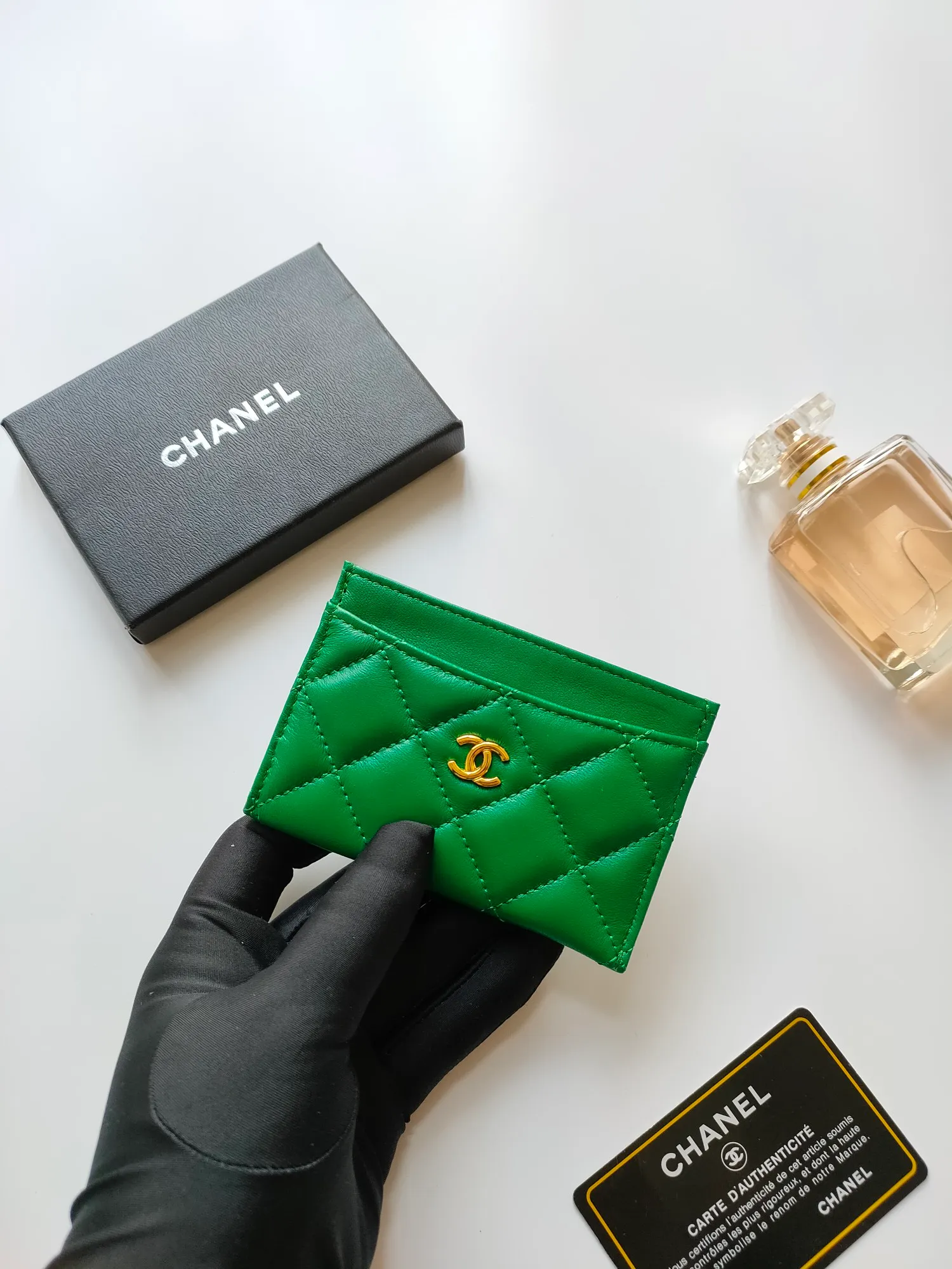 💰90 CHANEL Chanel counter style classic card holder👍Model number: AP446 Size: 7.5×11.2×0.5cm Sheepskin inside and outside😍😍Fine workmanship and high-end quality