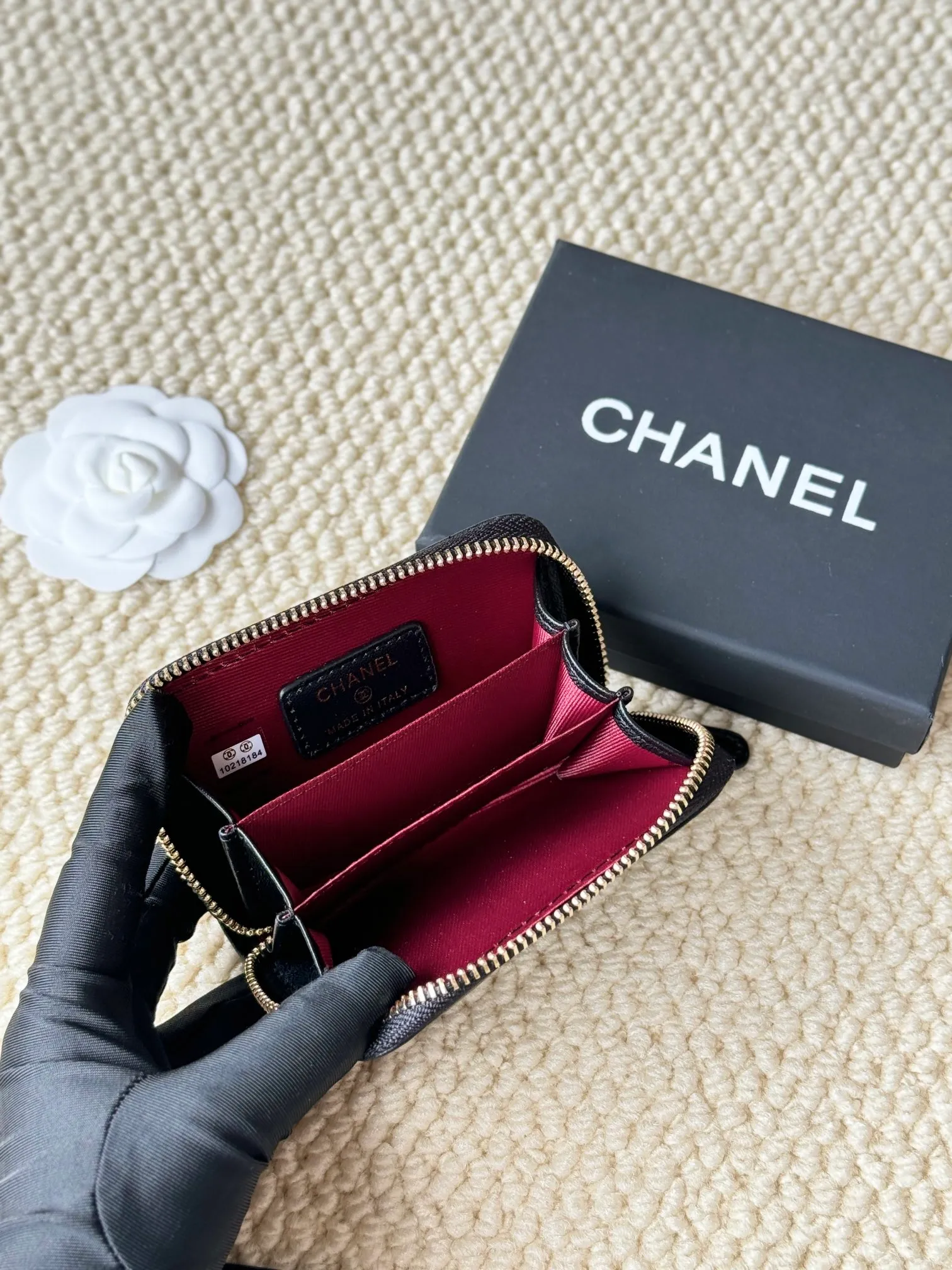 💰130 Chanel card holder❤Coin purse️❤️Full leather inside and outside. Counter style. Impeccable workmanship details. Adhere to high quality. Style number: P1920 Size: 11.5x8cm