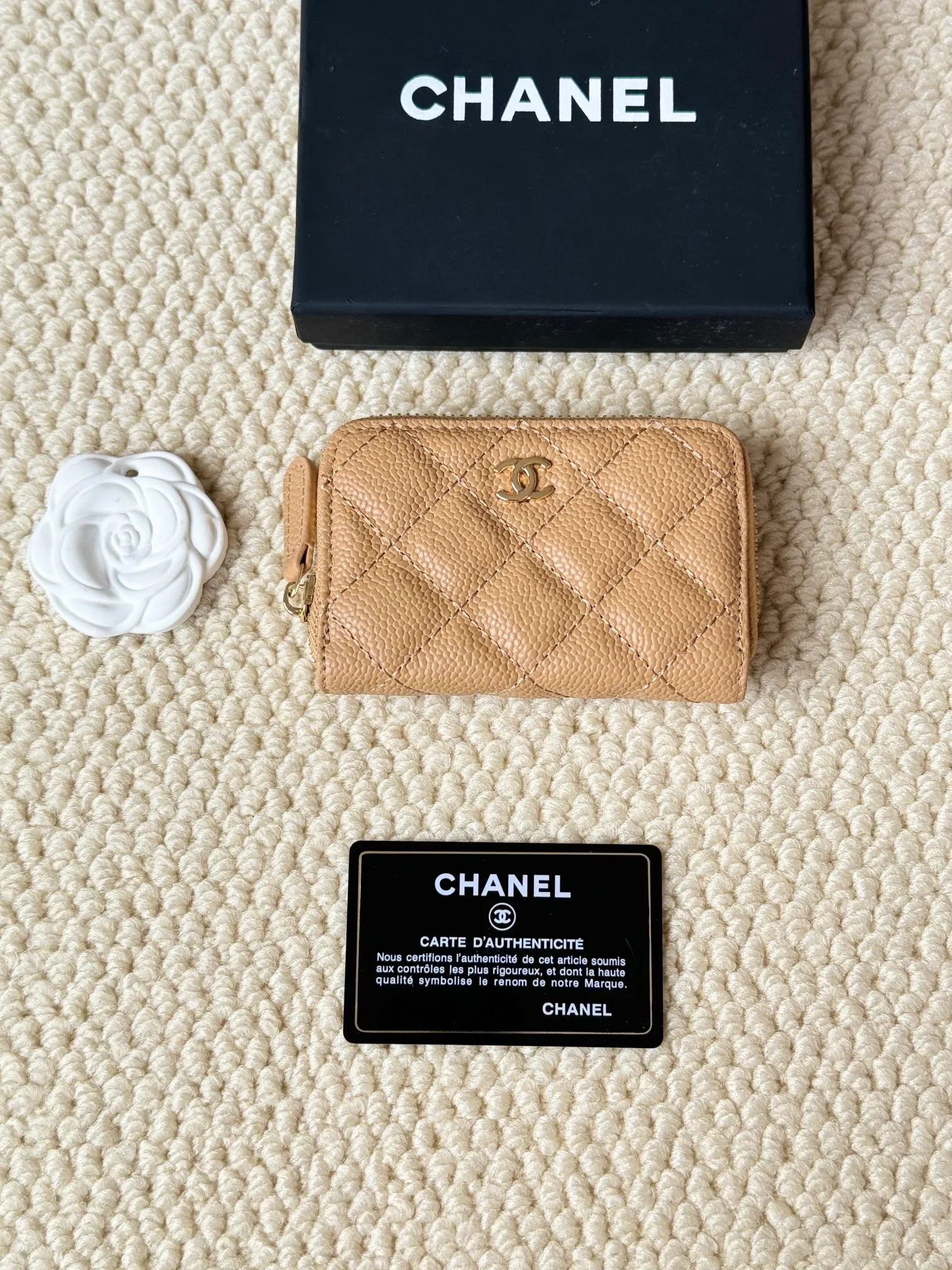 💰120 Style No.: AP462 Chanel Caviar Leather Series Chanel Card Holder ❤Coin Purse️❤️ Impeccable workmanship details, insisting on high quality Size: 10x9cm