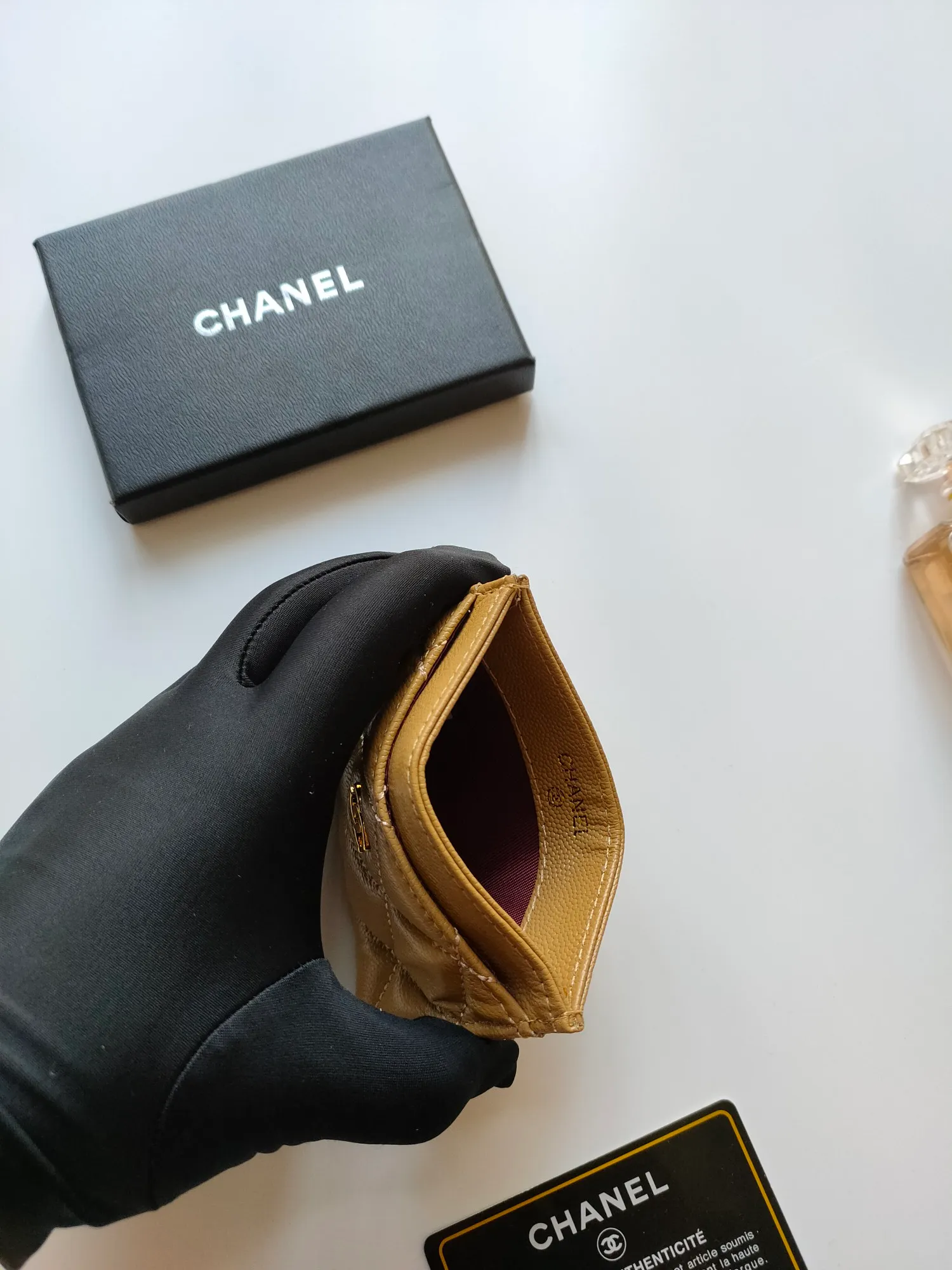 💰90 CHANEL Chanel counter classic card holder👍Model number: AP446 Made of caviar cowhide, size: 7.5×11.2×0.5cm 😍😍Fine workmanship and high-end quality