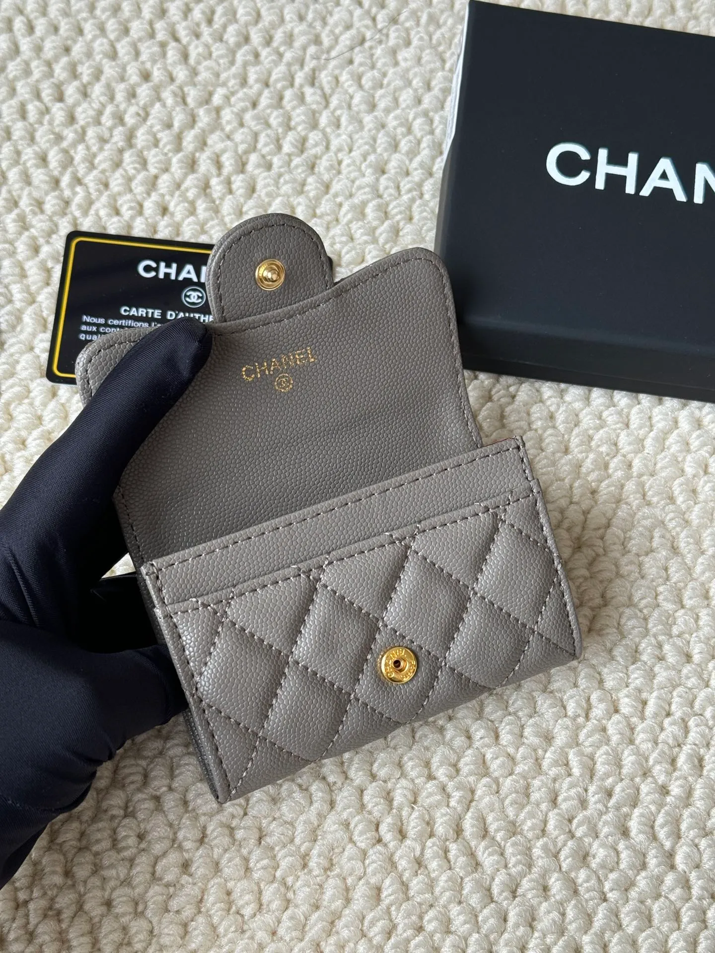 💰120 style number: AP458 chanel's most classic card holder, coin purse, Chanel classic flap card holder. Caviar cowhide, card holder and coin purse in one, with slip pocket on the back. Size: 7.5 × 11.3 × 2.1 cm