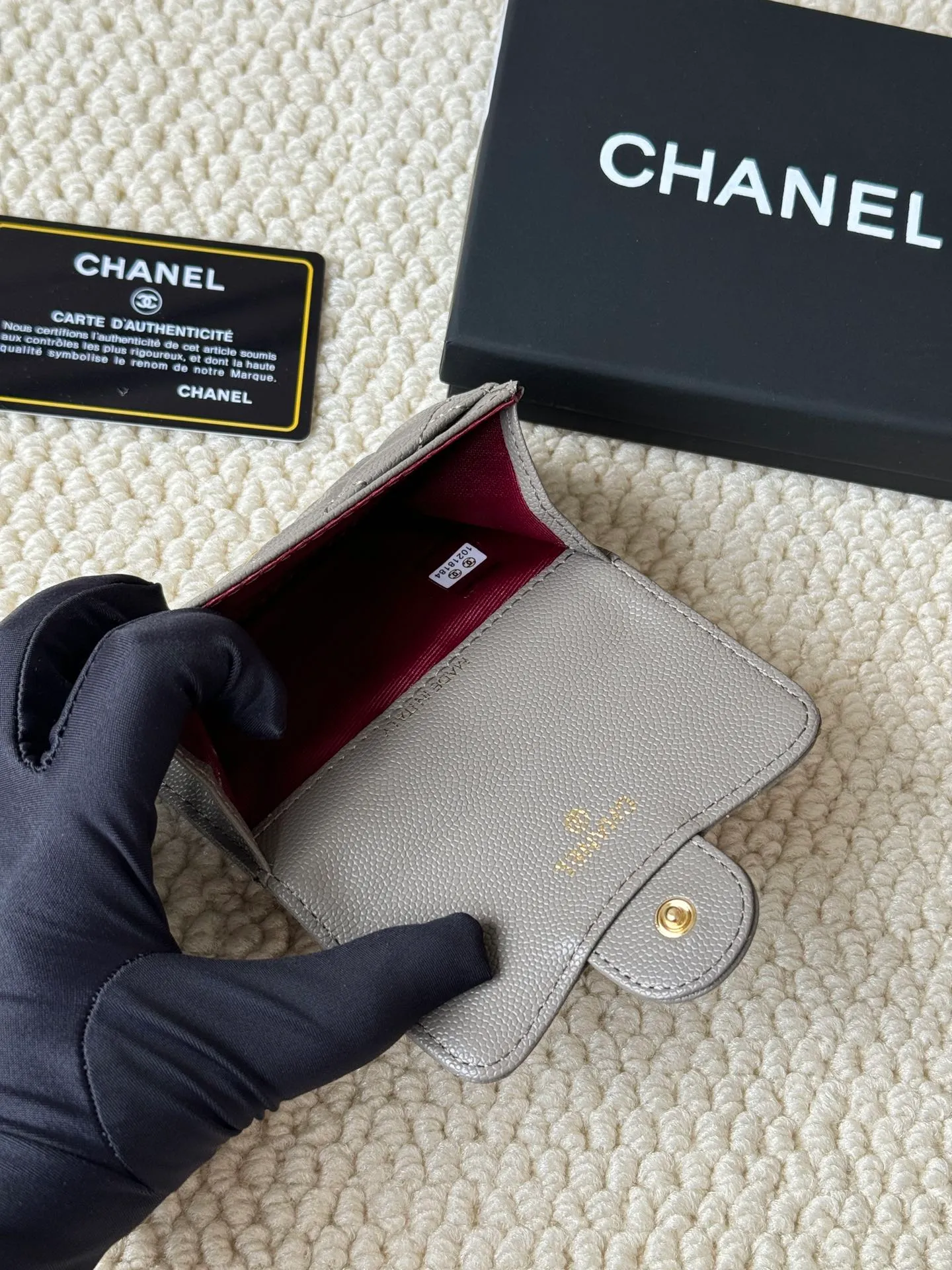 💰120 style number: AP458 chanel's most classic card holder, coin purse, Chanel classic flap card holder. Caviar cowhide, card holder and coin purse in one, with slip pocket on the back. Size: 7.5 × 11.3 × 2.1 cm