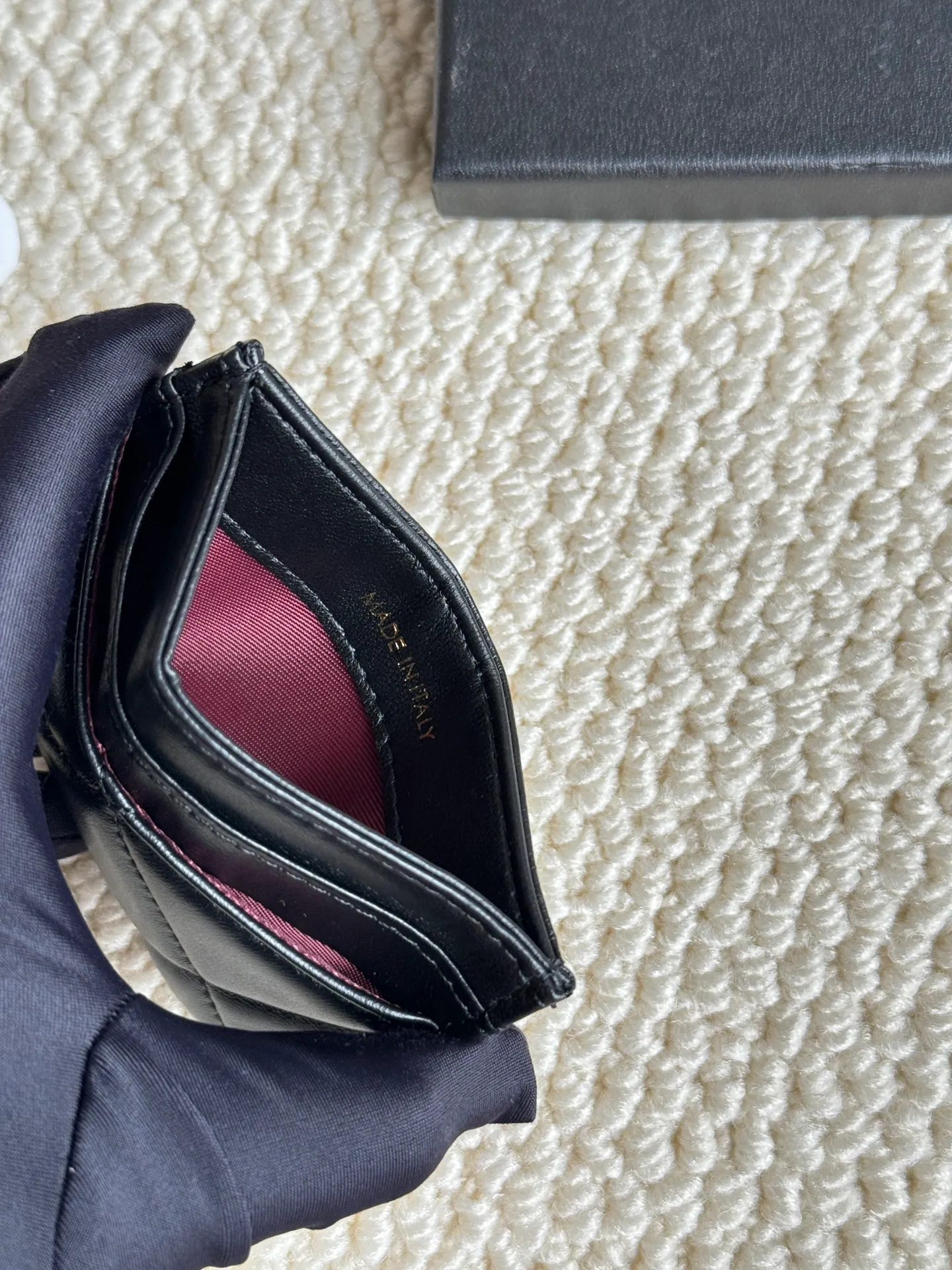 💰100 chanel classic sheepskin card bag Chanel counter new card holder👍 Model number: AP2364 Size: 7.5 × 11.2 × 0.5 cm 😍😍Fine workmanship and high-end quality