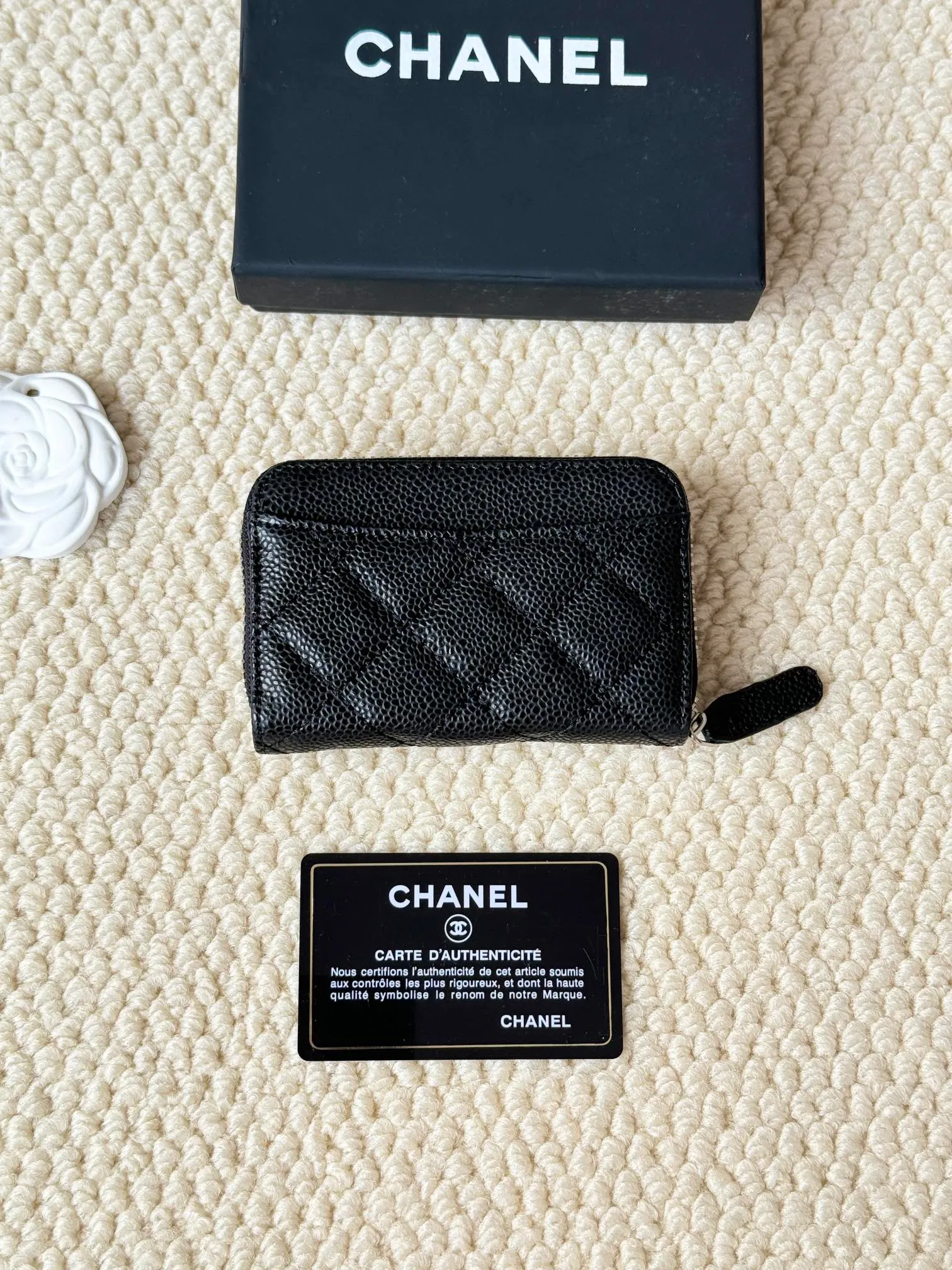💰120 Style No.: AP462 Chanel Caviar Leather Series Chanel Card Holder ❤Coin Purse️❤️ Impeccable workmanship details, insisting on high quality Size: 10x9cm