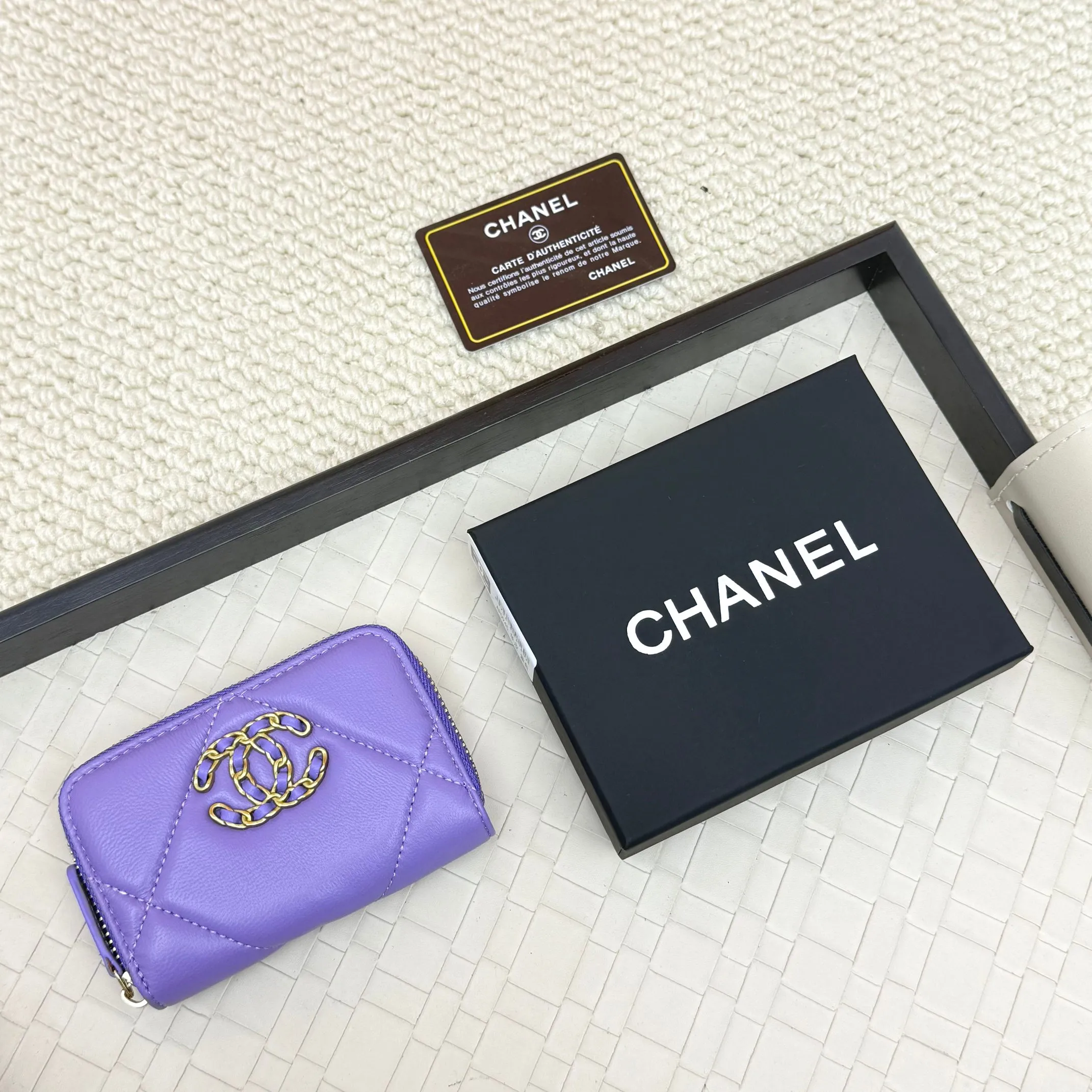 💰130Chanel card holder❤Coin purse️❤️Full leather inside and outside. Counter style. Impeccable workmanship details. Adhere to high quality. Style number: P1920 Size: 11.5x8cm