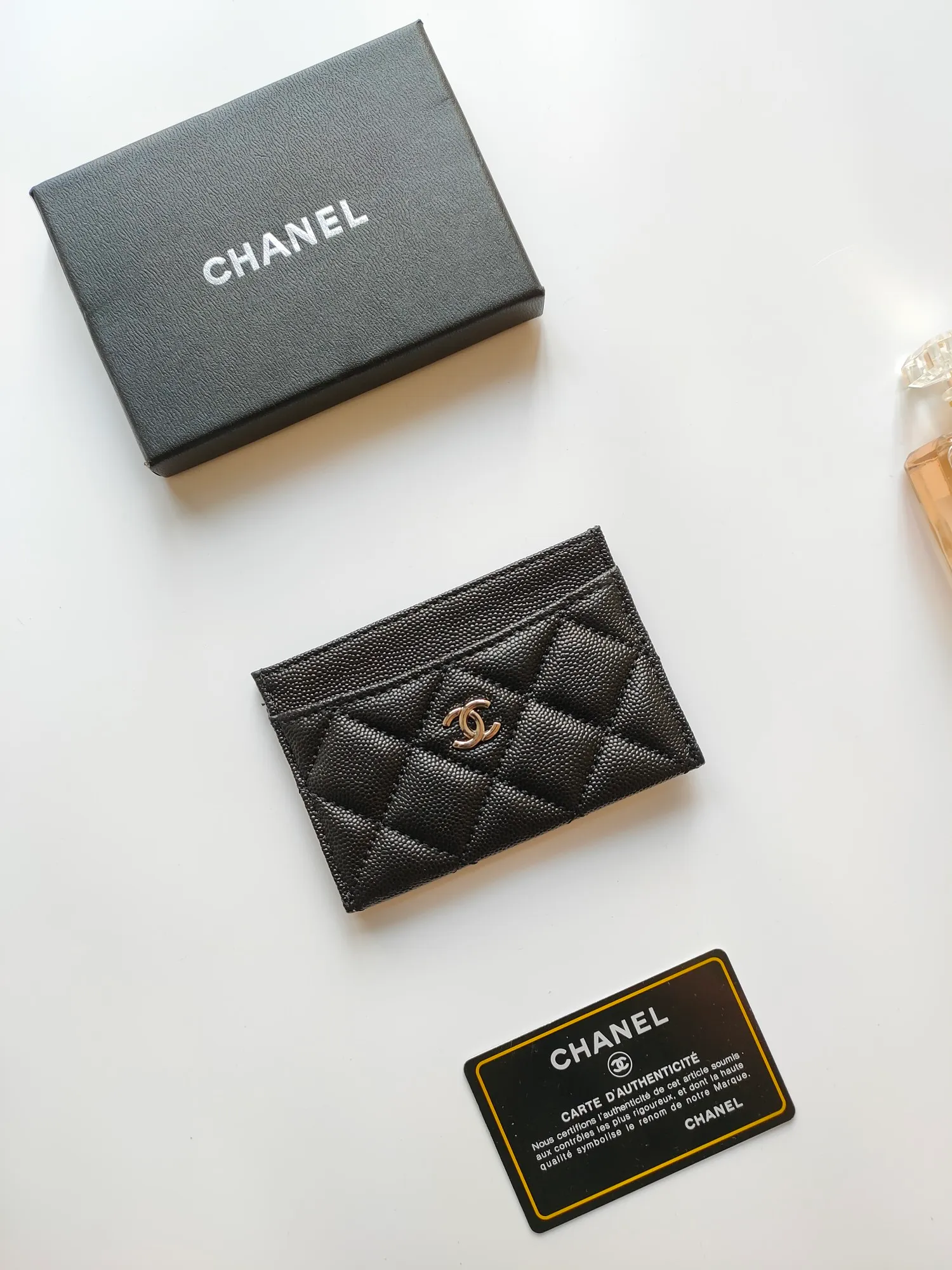 💰90 CHANEL Chanel counter classic card holder👍Model number: AP446 Made of caviar cowhide, size: 7.5×11.2×0.5cm 😍😍Fine workmanship and high-end quality