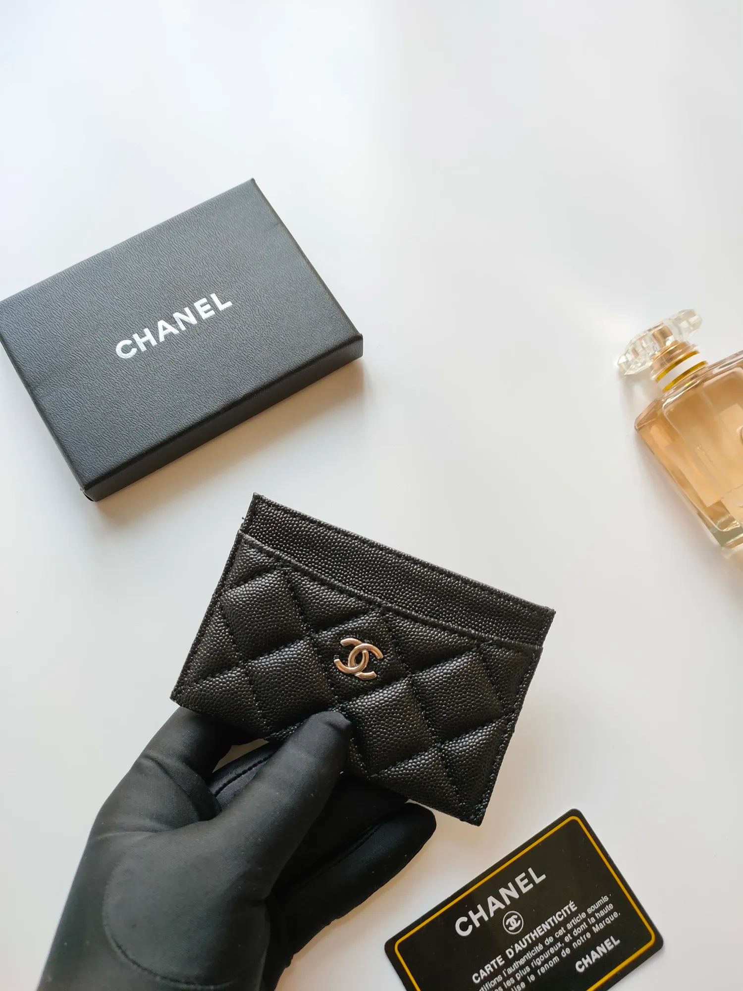 💰90 CHANEL Chanel counter classic card holder👍Model number: AP446 Made of caviar cowhide, size: 7.5×11.2×0.5cm 😍😍Fine workmanship and high-end quality
