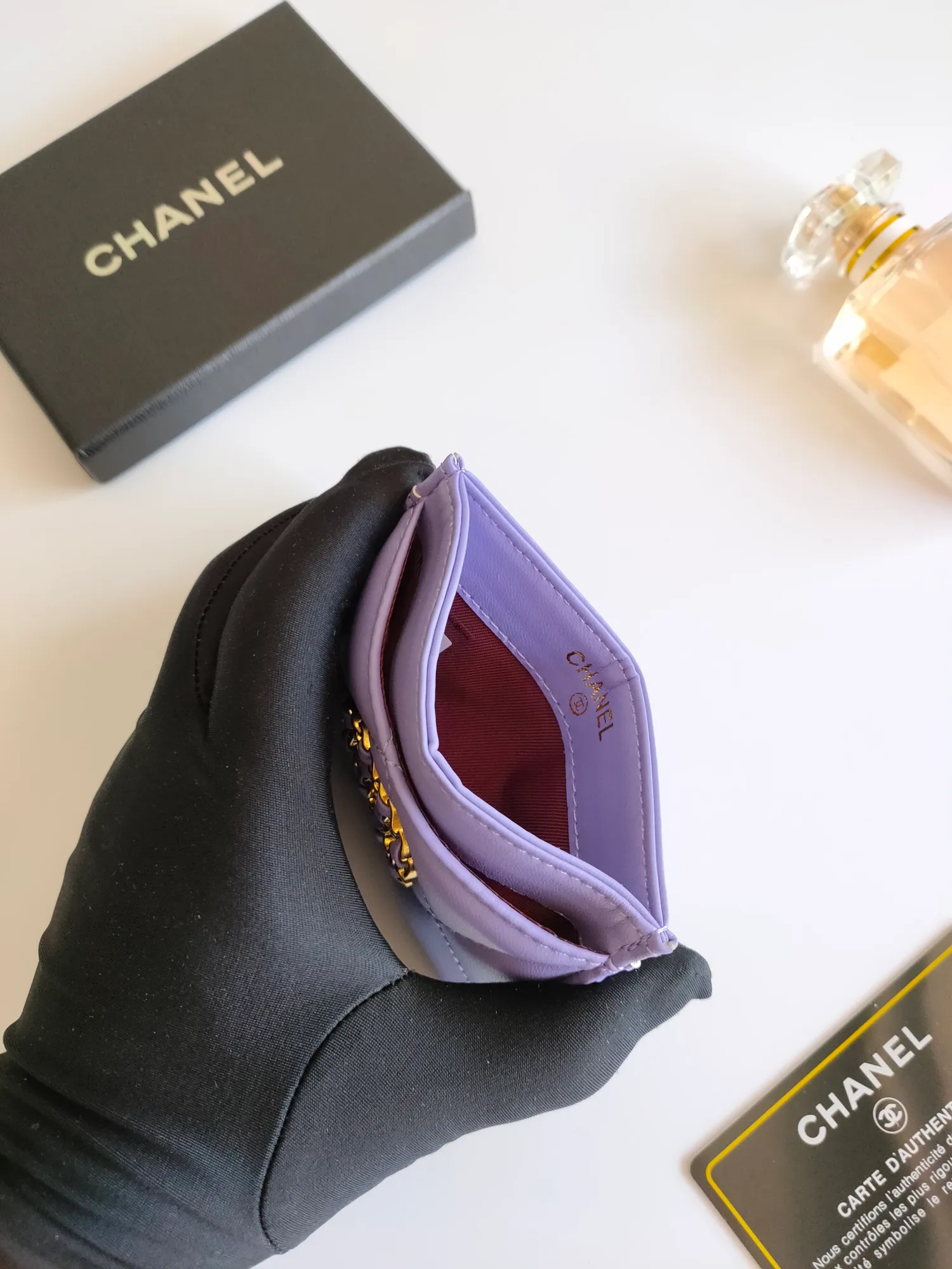 💰90 CHANEL Chanel counter new card holder👍Model number: AP2354 Size: 7.5 × 11.2 × 0.5 cm 😍😍Fine workmanship and high-end quality