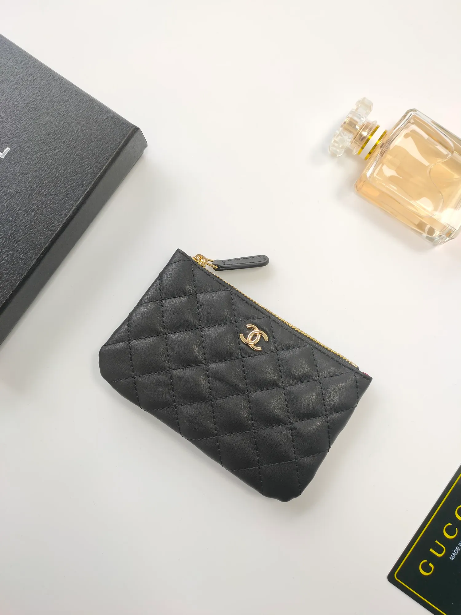 💰110💰CHANEL coin purse has arrived💦Model number A82365, leather hardware, exquisite details, complete package! Size 15*8.5cm