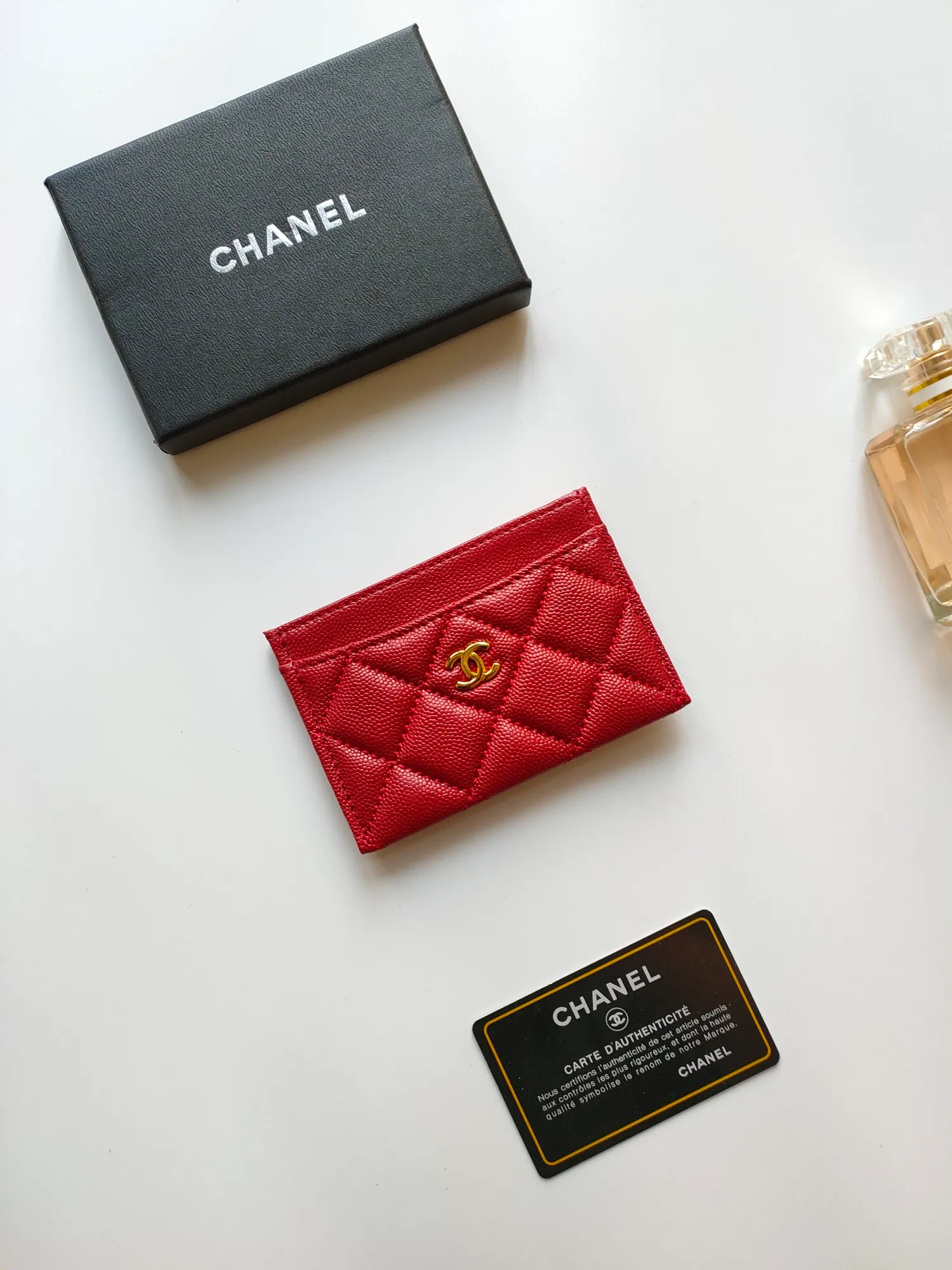 💰90 CHANEL Chanel counter classic card holder👍Model number: AP446 Made of caviar cowhide, size: 7.5×11.2×0.5cm 😍😍Fine workmanship and high-end quality