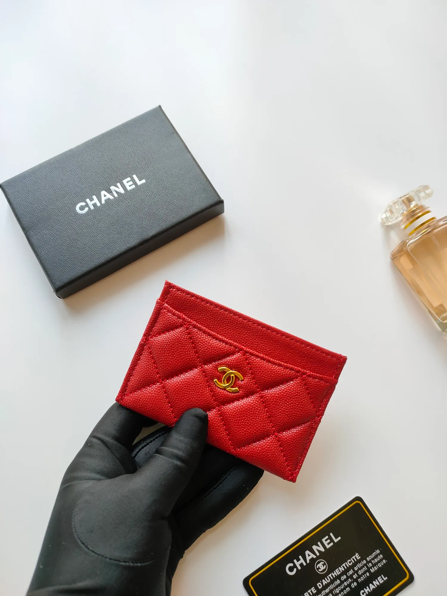 💰90 CHANEL Chanel counter classic card holder👍Model number: AP446 Made of caviar cowhide, size: 7.5×11.2×0.5cm 😍😍Fine workmanship and high-end quality
