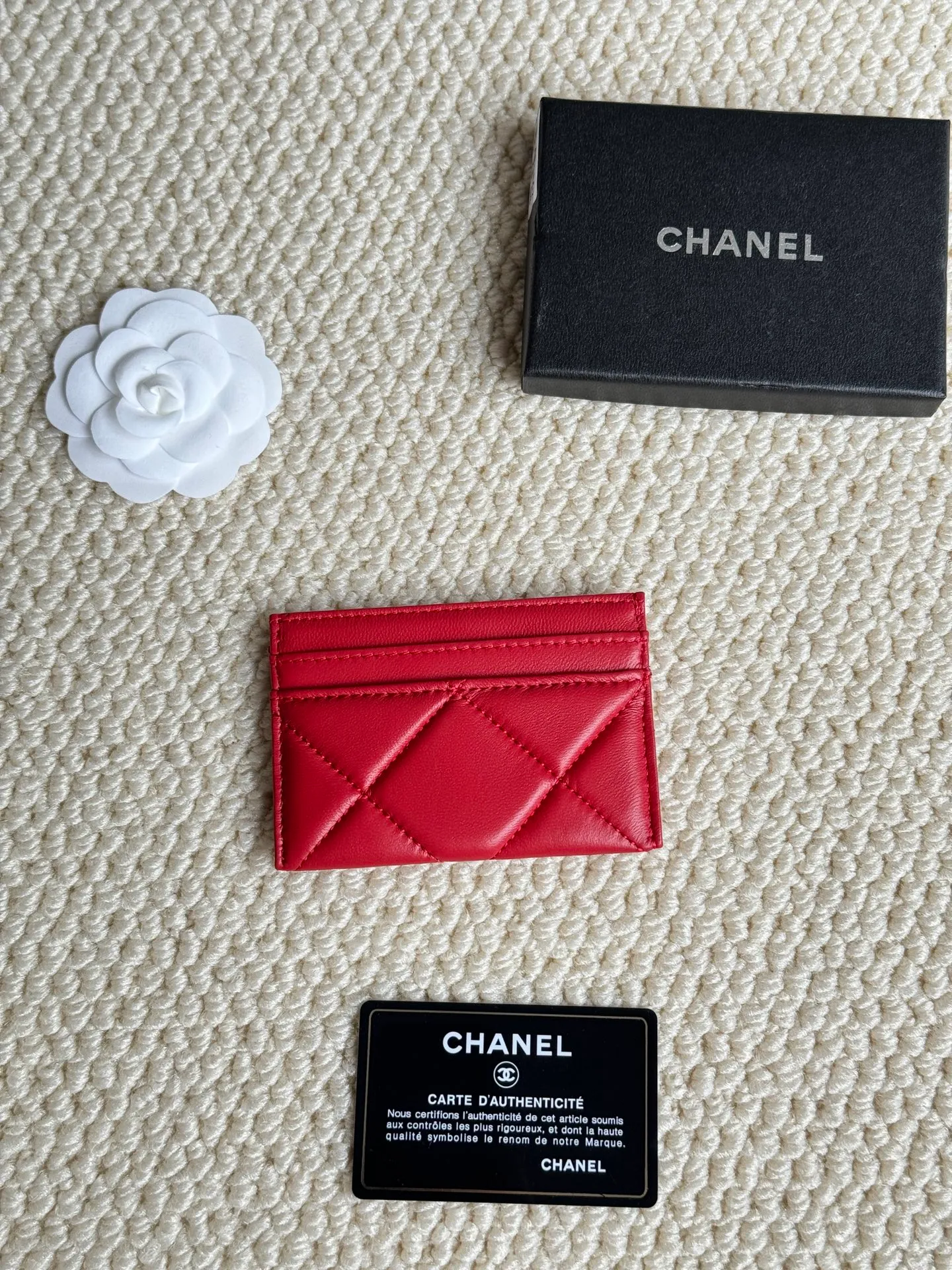 💰100 chanel classic sheepskin card bag Chanel counter new card holder👍 Model number: AP2364 Size: 7.5 × 11.2 × 0.5 cm 😍😍Fine workmanship and high-end quality
