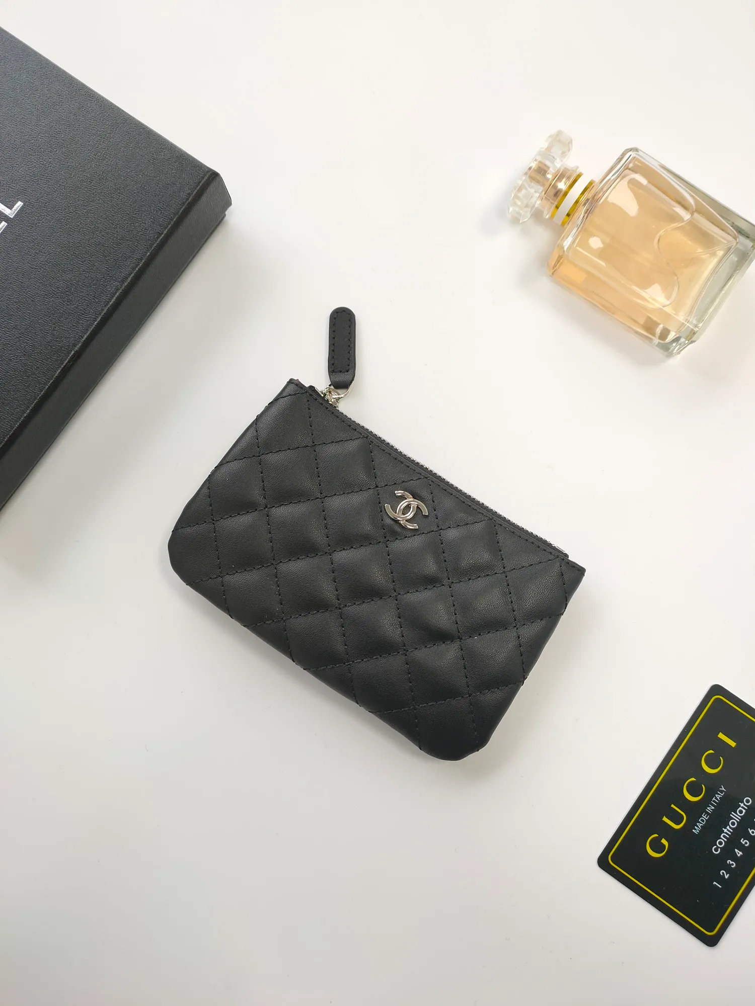 💰110💰CHANEL coin purse has arrived💦Model number A82365, leather hardware, exquisite details, complete package! Size 15*8.5cm