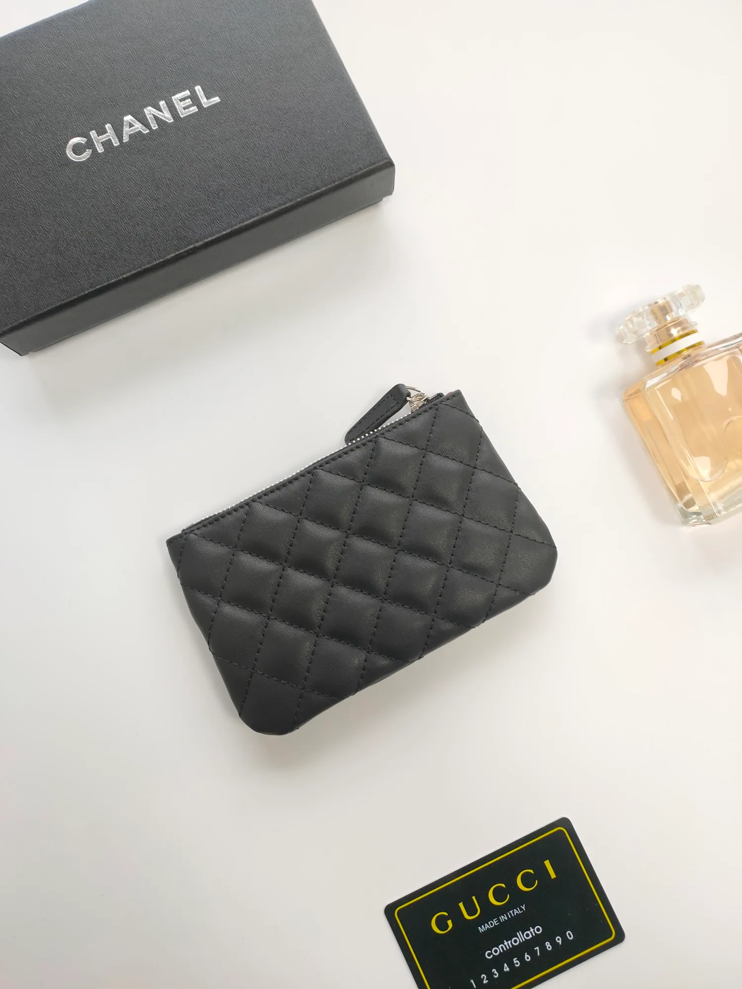 💰110💰CHANEL coin purse has arrived💦Model number A82365, leather hardware, exquisite details, complete package! Size 15*8.5cm