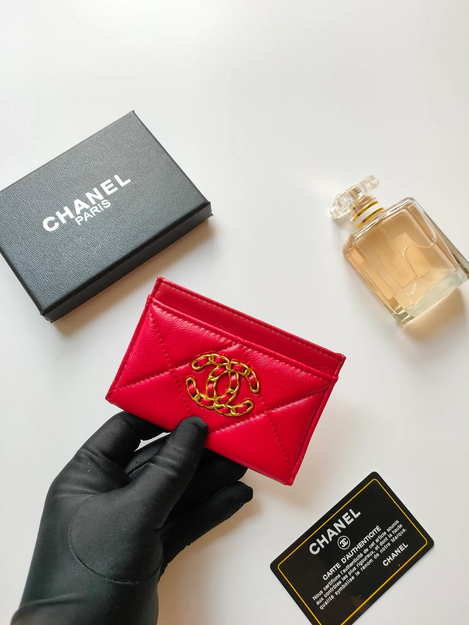 💰90 CHANEL Chanel counter new card holder👍Model number: AP2354 Size: 7.5 × 11.2 × 0.5 cm 😍😍Fine workmanship and high-end quality
