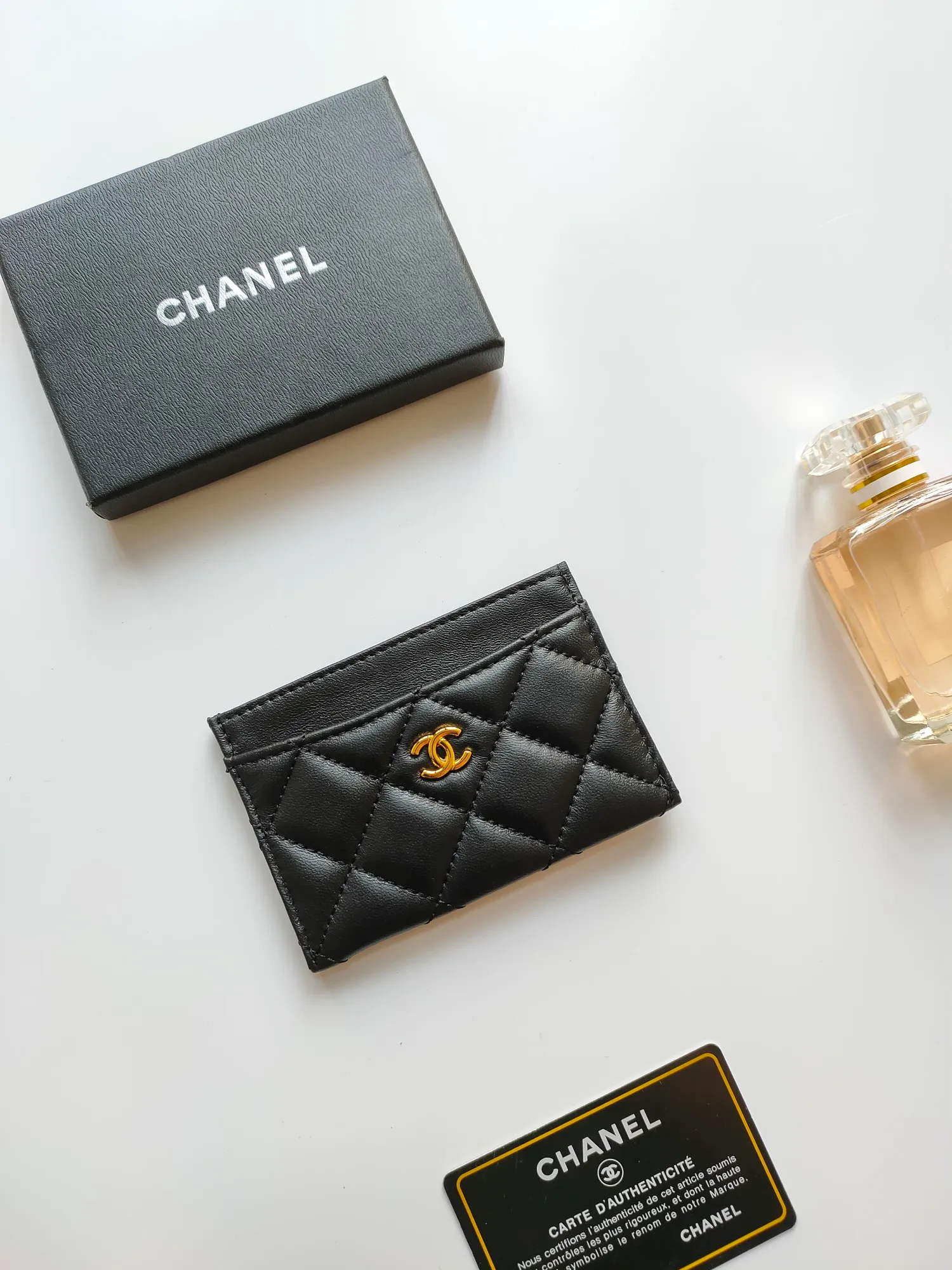💰90 CHANEL Chanel counter style classic card holder👍Model number: AP446 Size: 7.5×11.2×0.5cm Sheepskin inside and outside😍😍Fine workmanship and high-end quality