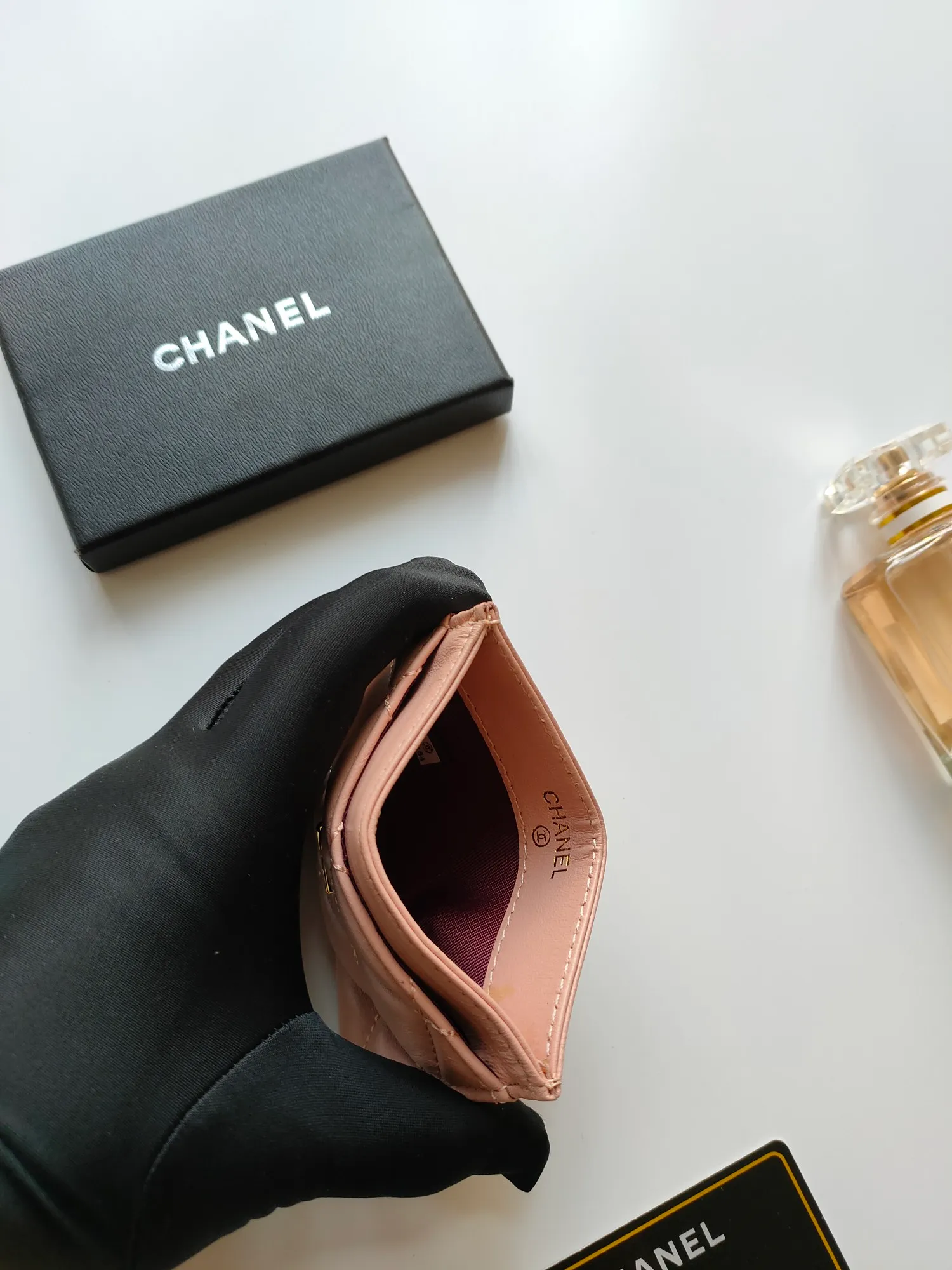 💰90 CHANEL Chanel counter style classic card holder👍Model number: AP446 Size: 7.5×11.2×0.5cm Sheepskin inside and outside😍😍Fine workmanship and high-end quality