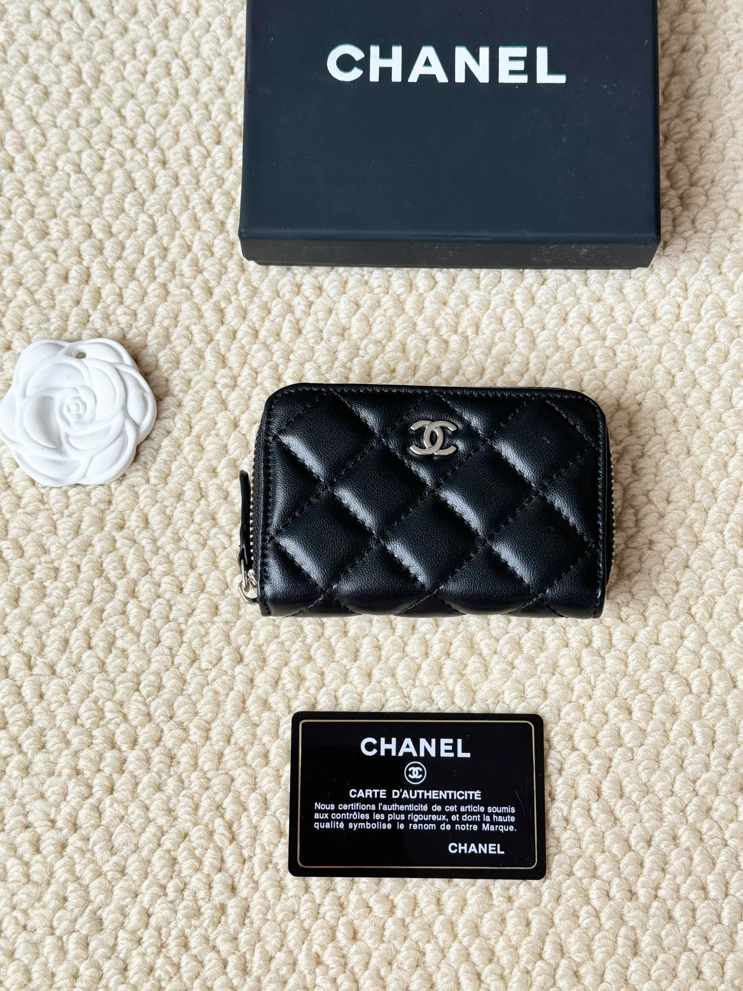 💰120 Style number: AP462 Chanel sheepskin series Chanel card holder ❤Coin purse️❤️ Counter style Impeccable workmanship details Adhere to high quality Size: 10x9cm