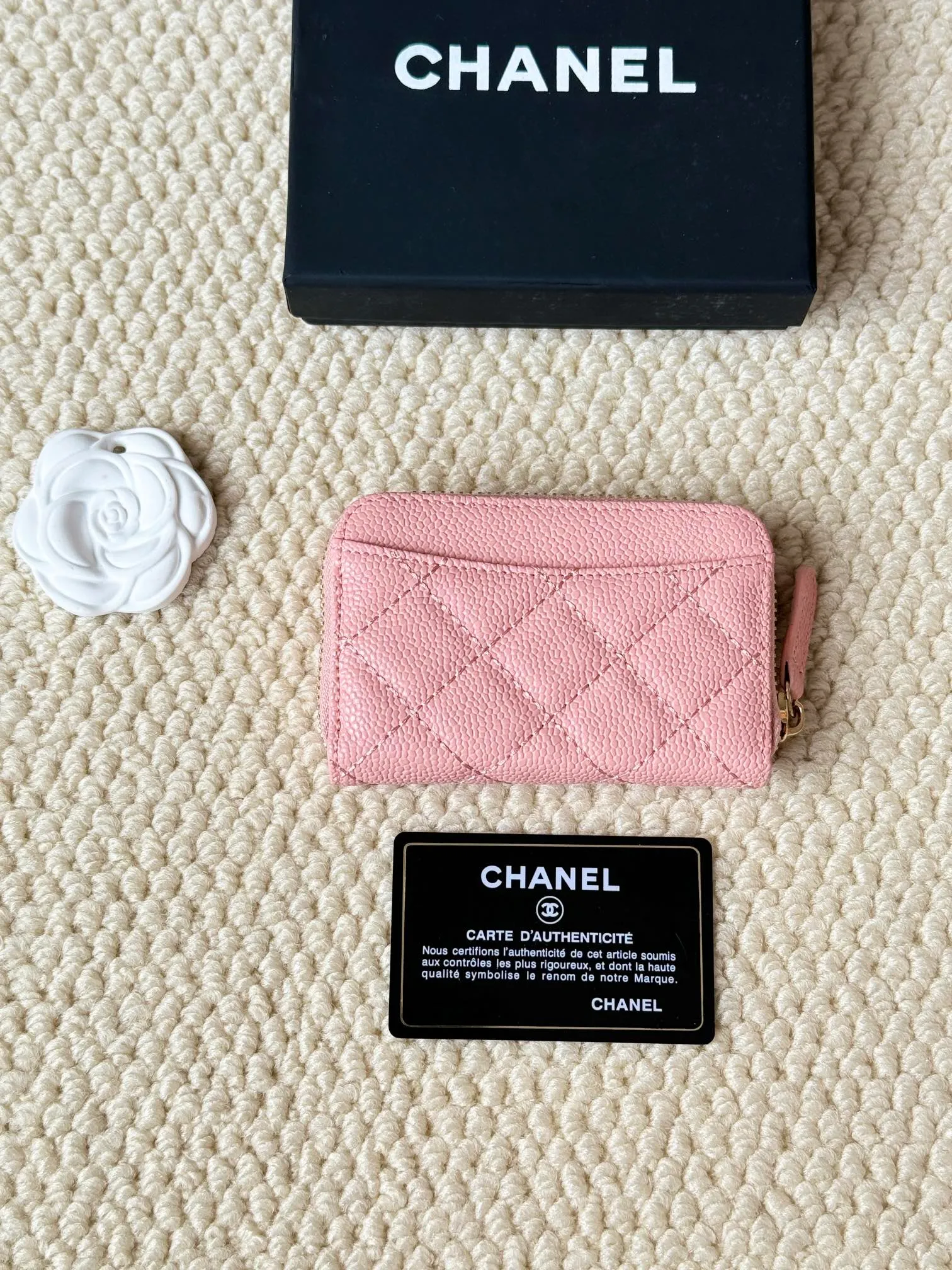 💰120 Style No.: AP462 Chanel Caviar Leather Series Chanel Card Holder ❤Coin Purse️❤️ Impeccable workmanship details, insisting on high quality Size: 10x9cm