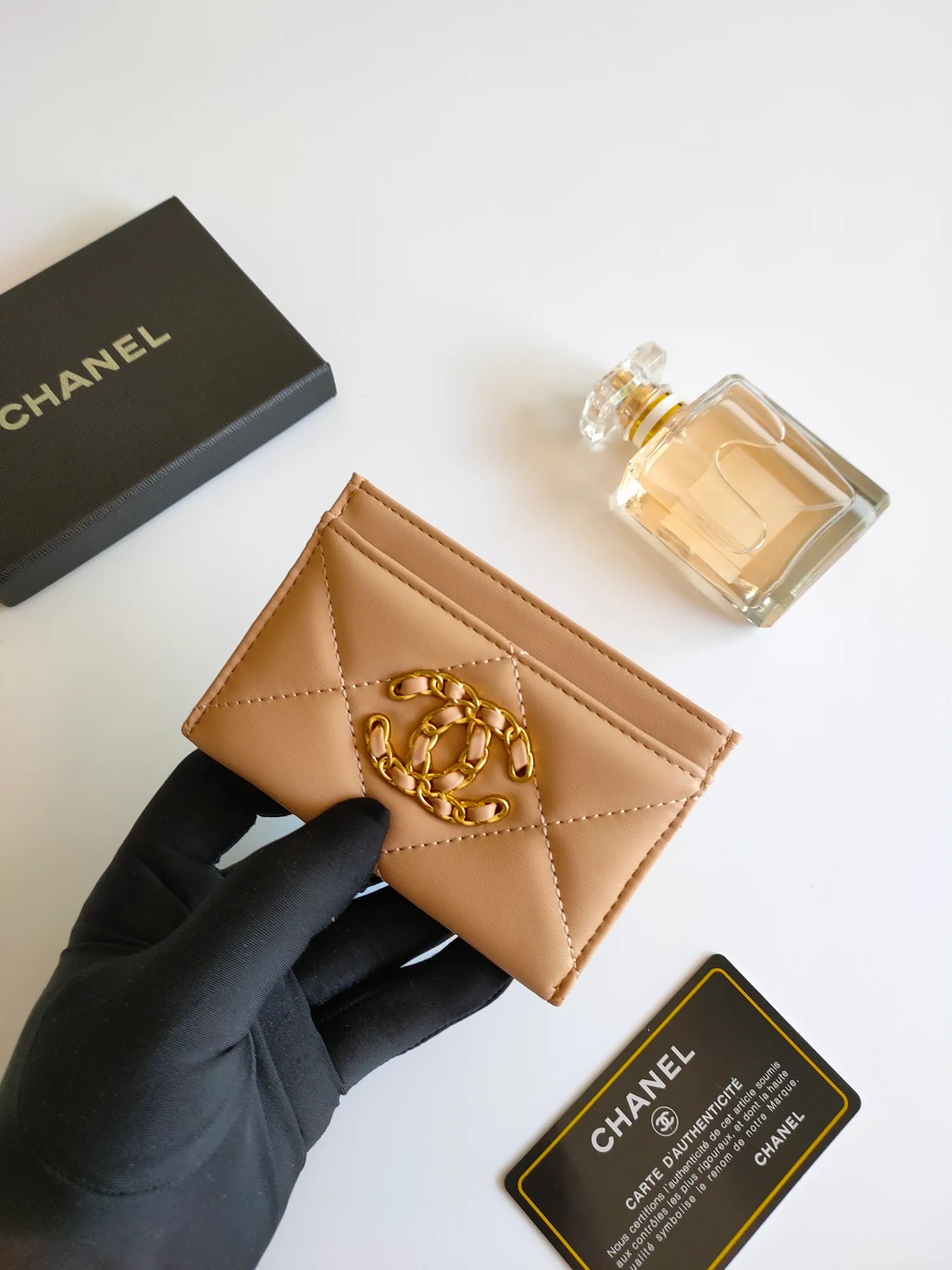💰90 CHANEL Chanel counter new card holder👍Model number: AP2354 Size: 7.5 × 11.2 × 0.5 cm 😍😍Fine workmanship and high-end quality