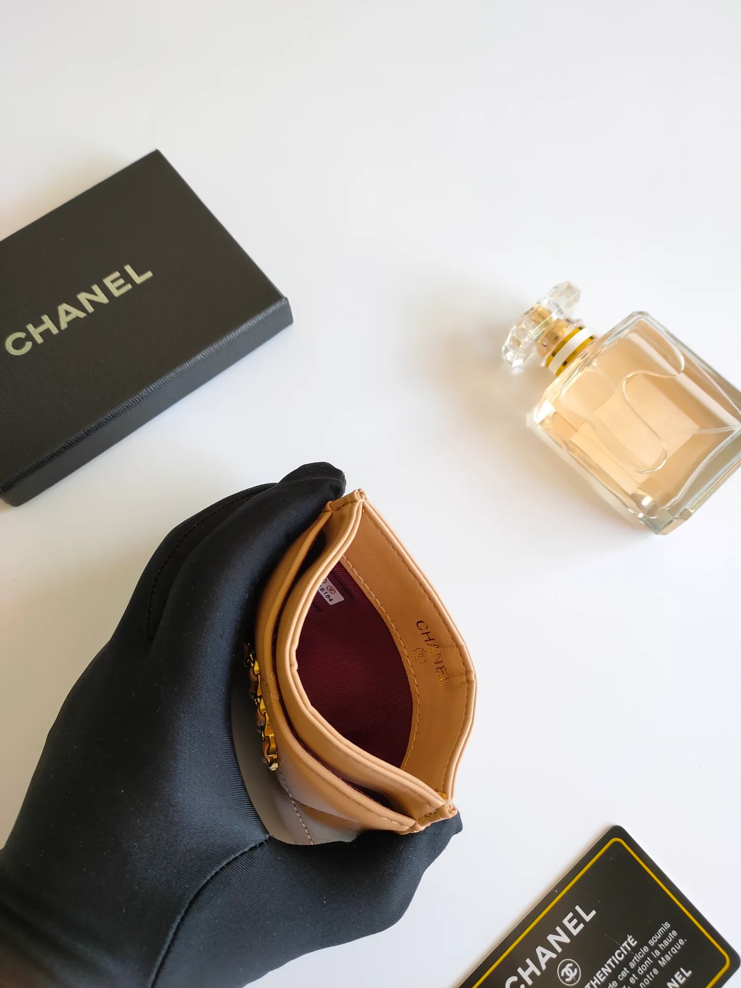 💰90 CHANEL Chanel counter new card holder👍Model number: AP2354 Size: 7.5 × 11.2 × 0.5 cm 😍😍Fine workmanship and high-end quality