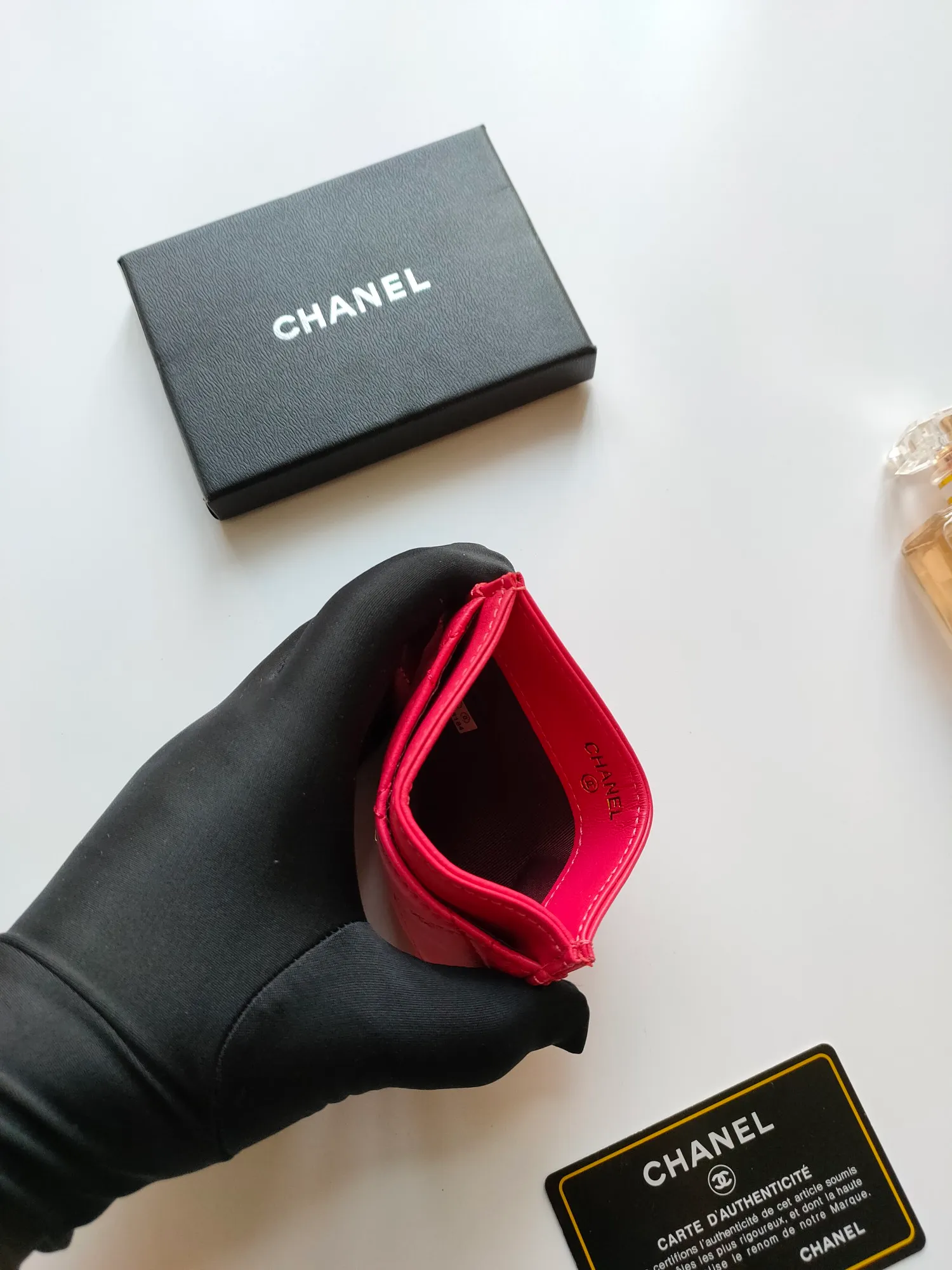 💰90 CHANEL Chanel counter style classic card holder👍Model number: AP446 Size: 7.5×11.2×0.5cm Sheepskin inside and outside😍😍Fine workmanship and high-end quality