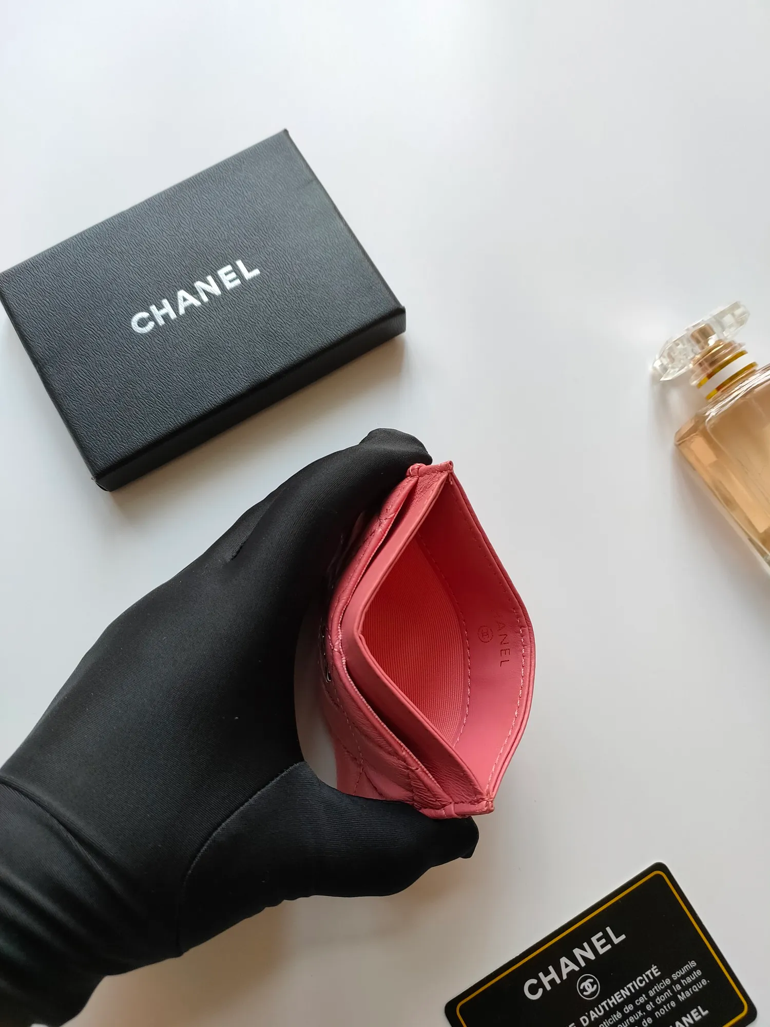 💰90 CHANEL Chanel counter style classic card holder👍Model number: AP446 Size: 7.5×11.2×0.5cm Sheepskin inside and outside😍😍Fine workmanship and high-end quality